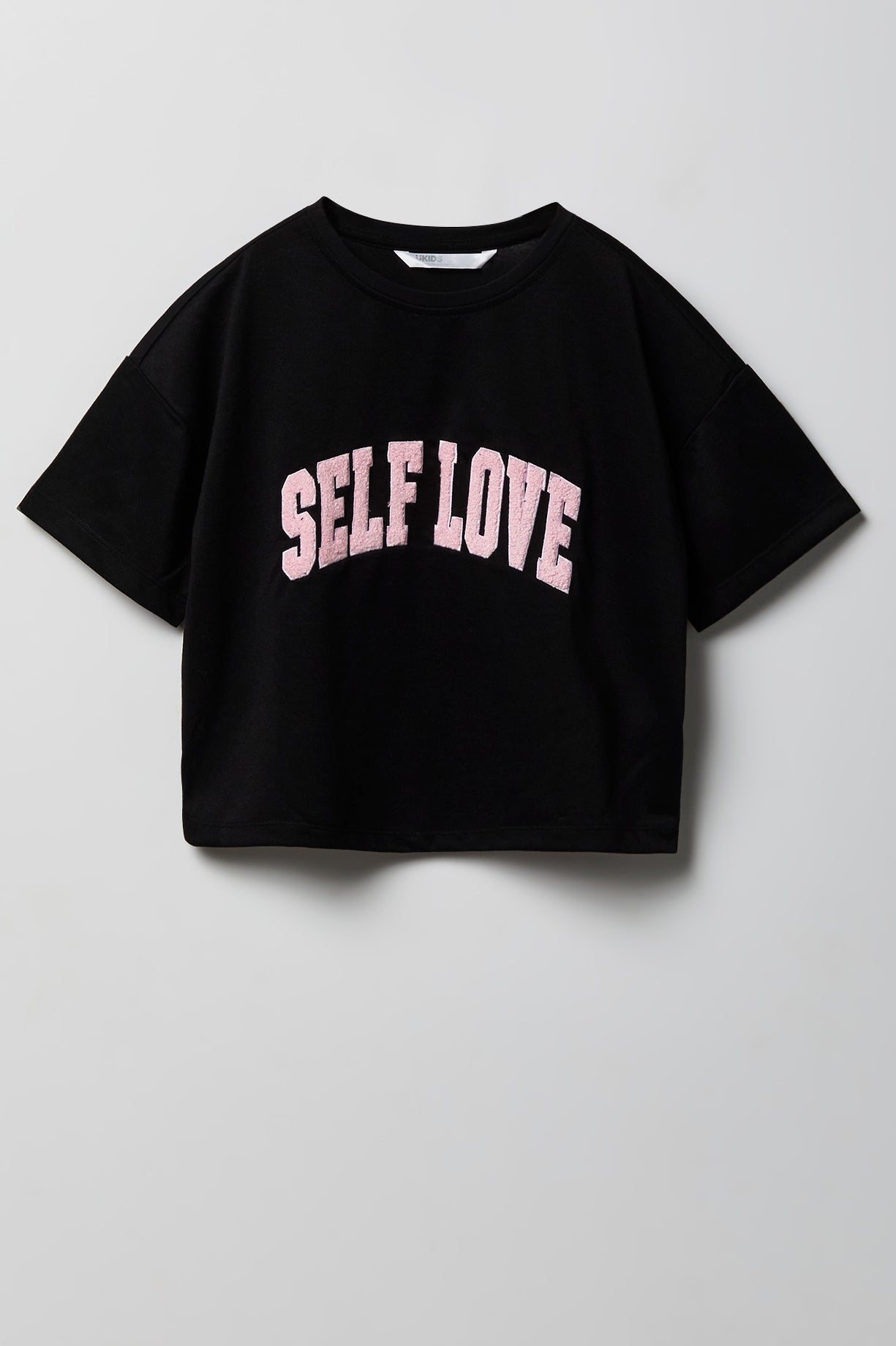 Girls Boxy T-Shirt & Short Pajama Set
