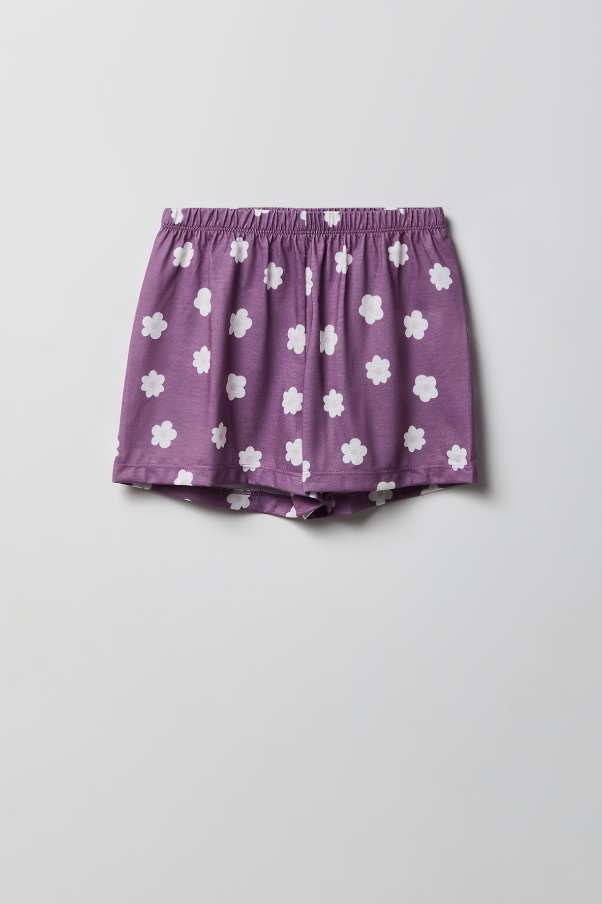 Girls Boxy T-Shirt & Short Pajama Set
