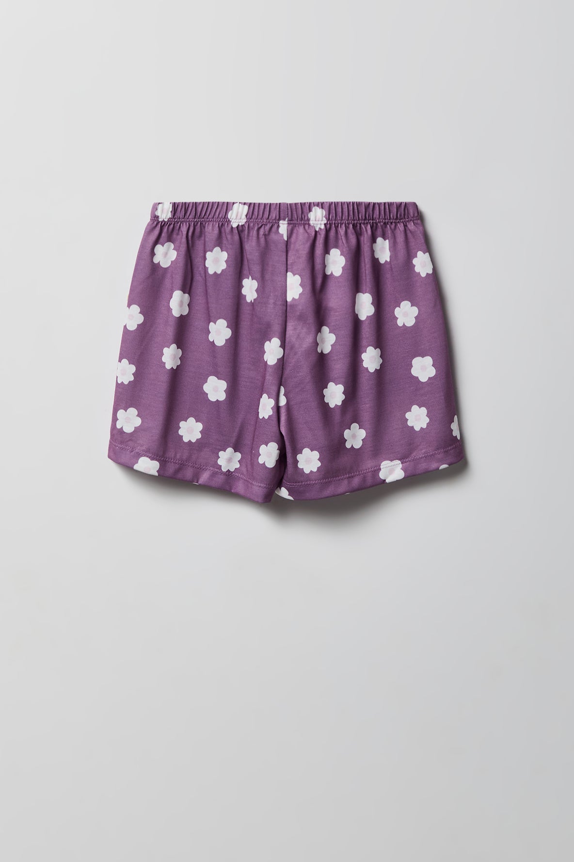 Girls Boxy T-Shirt & Short Pajama Set