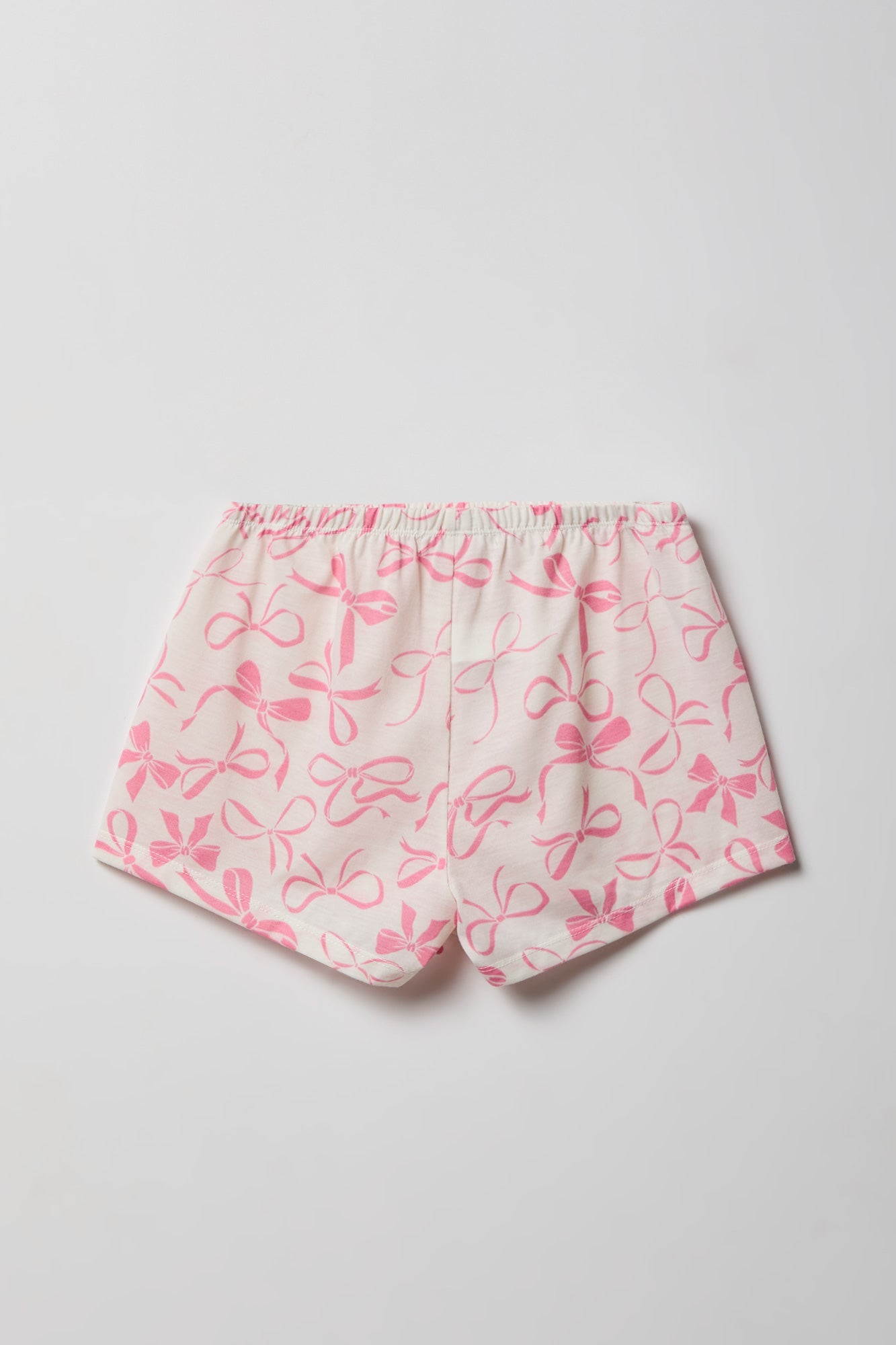 Girls Button-Up Top & Short Pajama Set