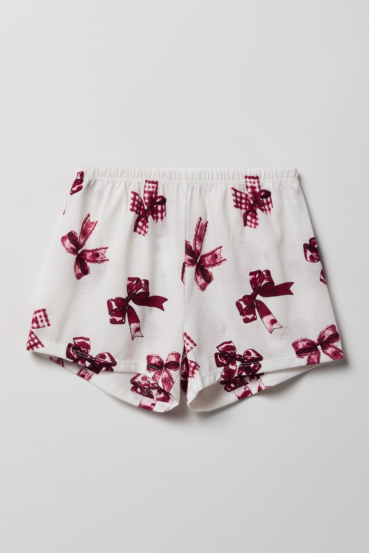 Girls Button-Up Top & Short Pajama Set