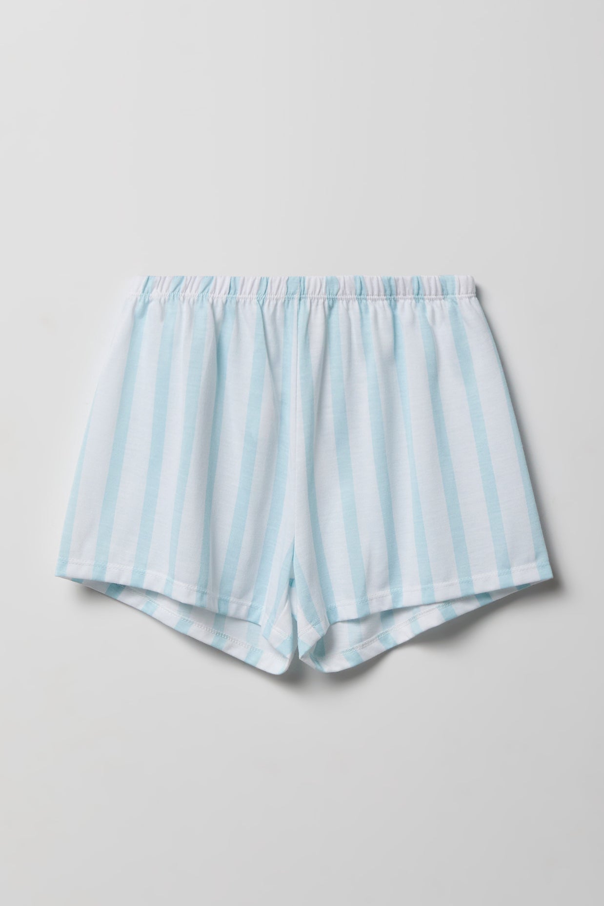 Girls Button-Up Top & Short Pajama Set