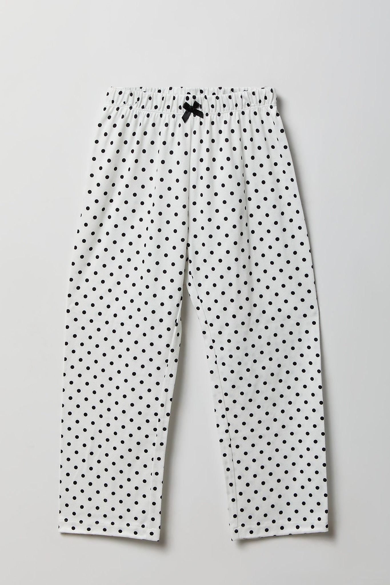 Girls Ribbed Graphic Tank & Pajama Pant Set