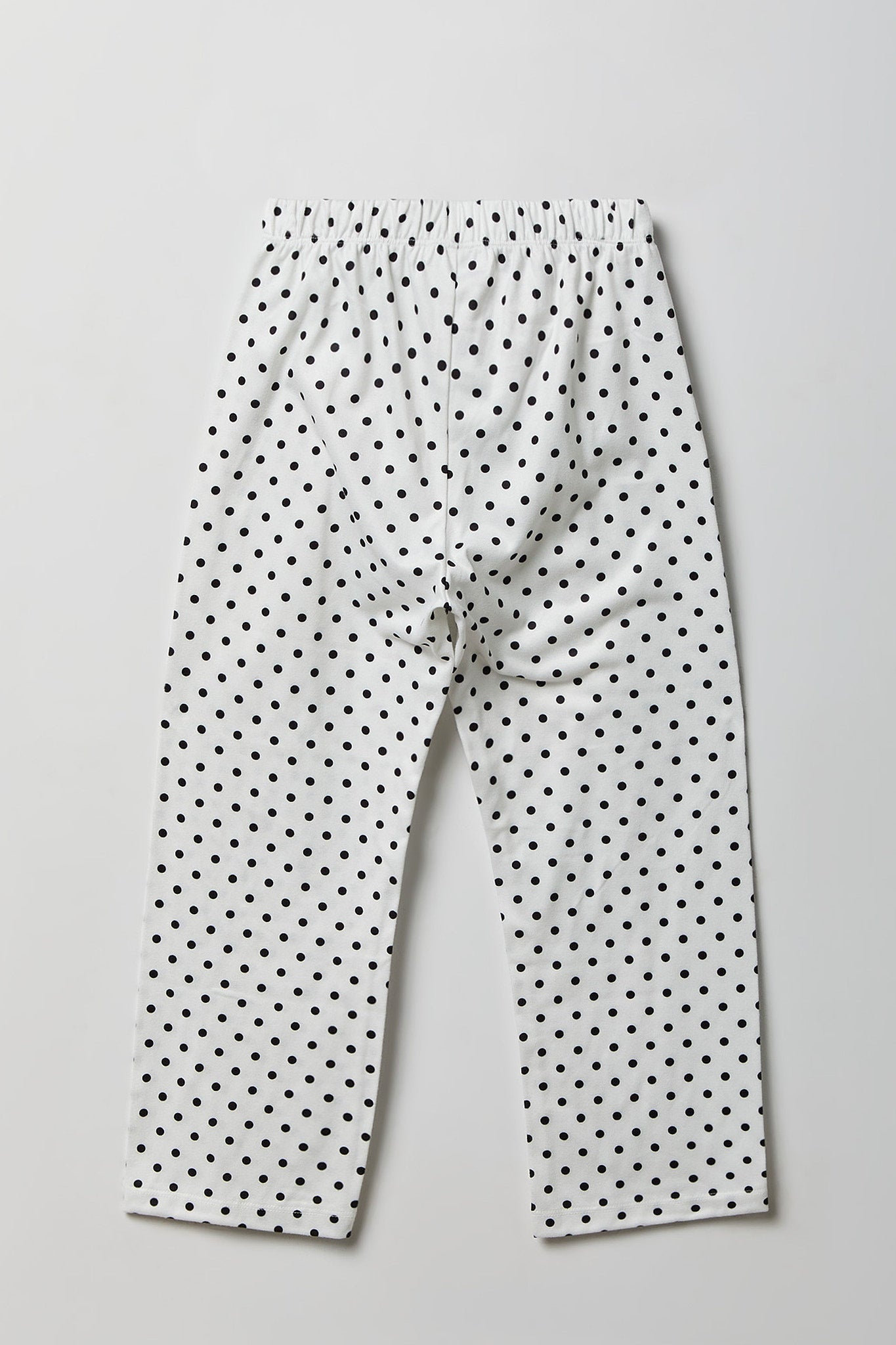 Girls Ribbed Graphic Tank & Pajama Pant Set