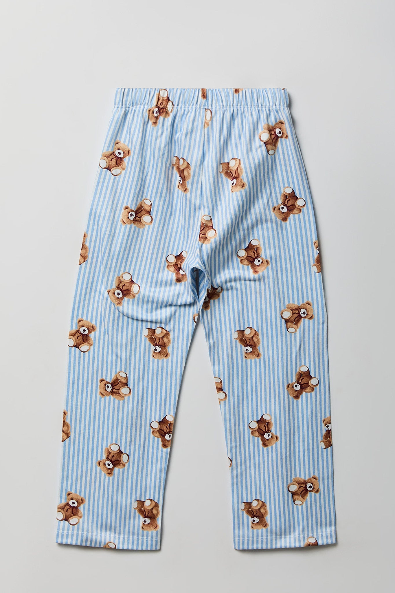 Girls Ribbed Graphic Tank & Pajama Pant Set
