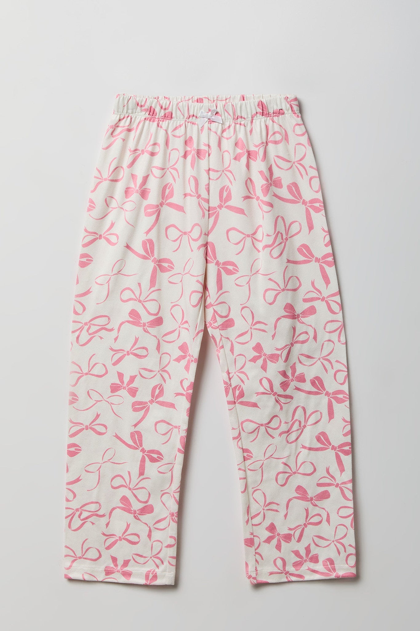 Girls Ribbed Graphic Tank & Pajama Pant Set