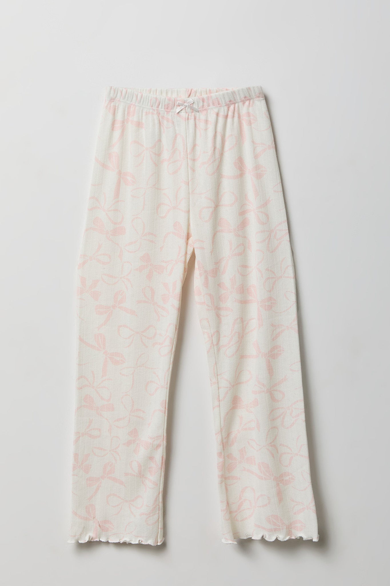 Girls Pointelle Tank & Pajama Pant Set