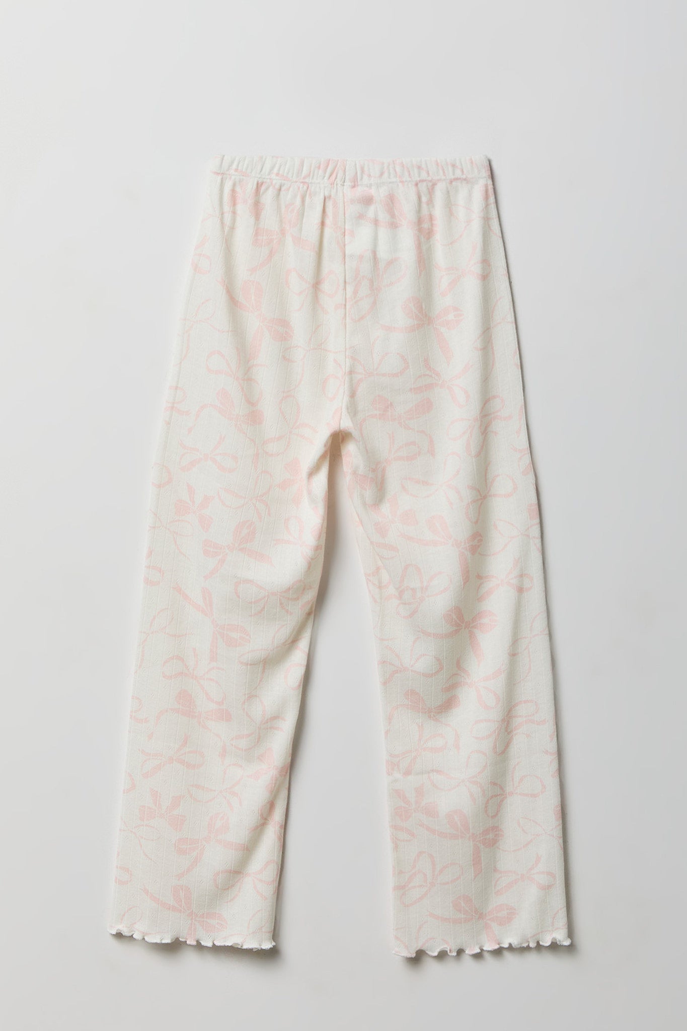 Girls Pointelle Tank & Pajama Pant Set