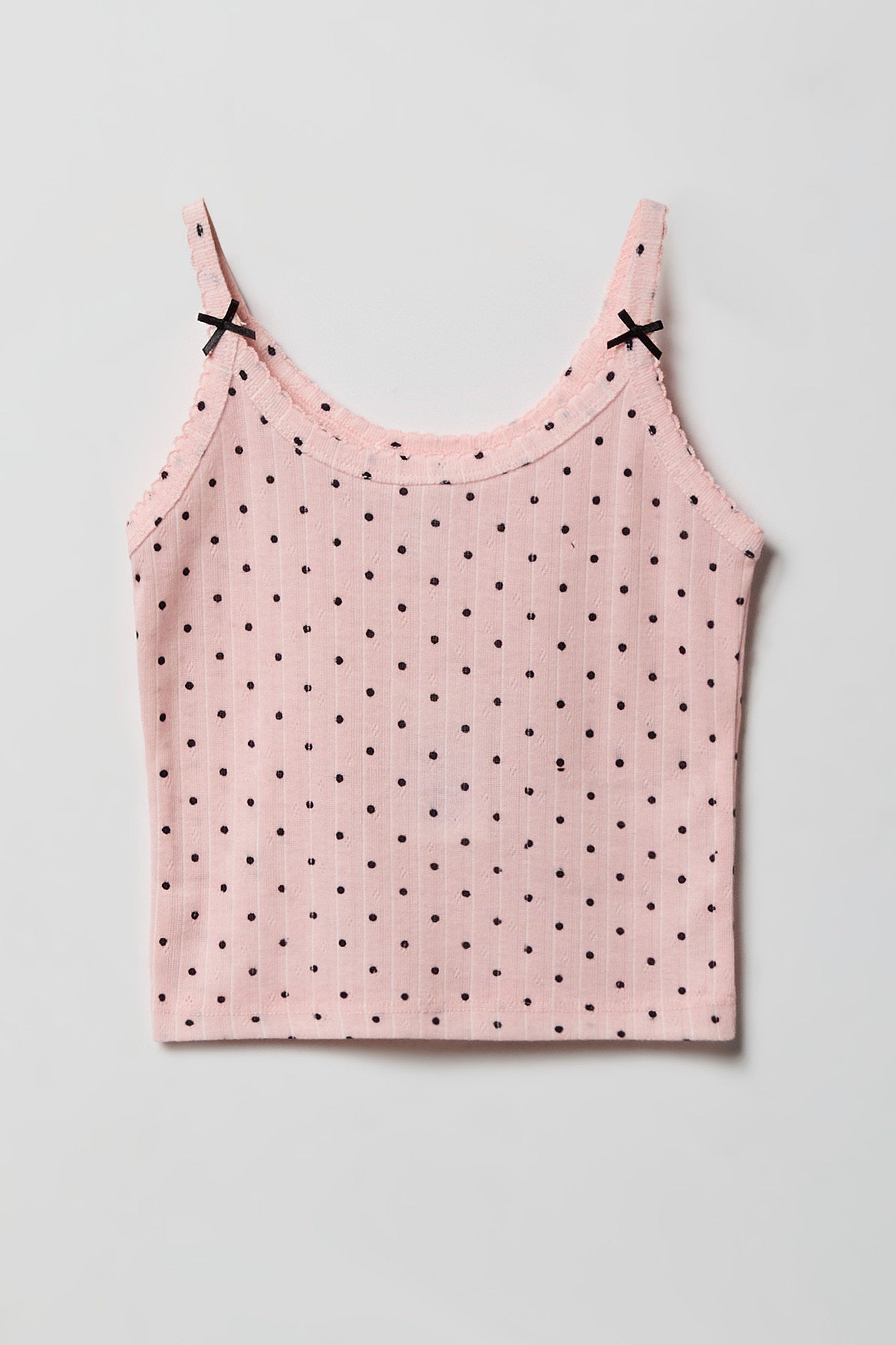 Girls Pointelle Tank & Pajama Pant Set