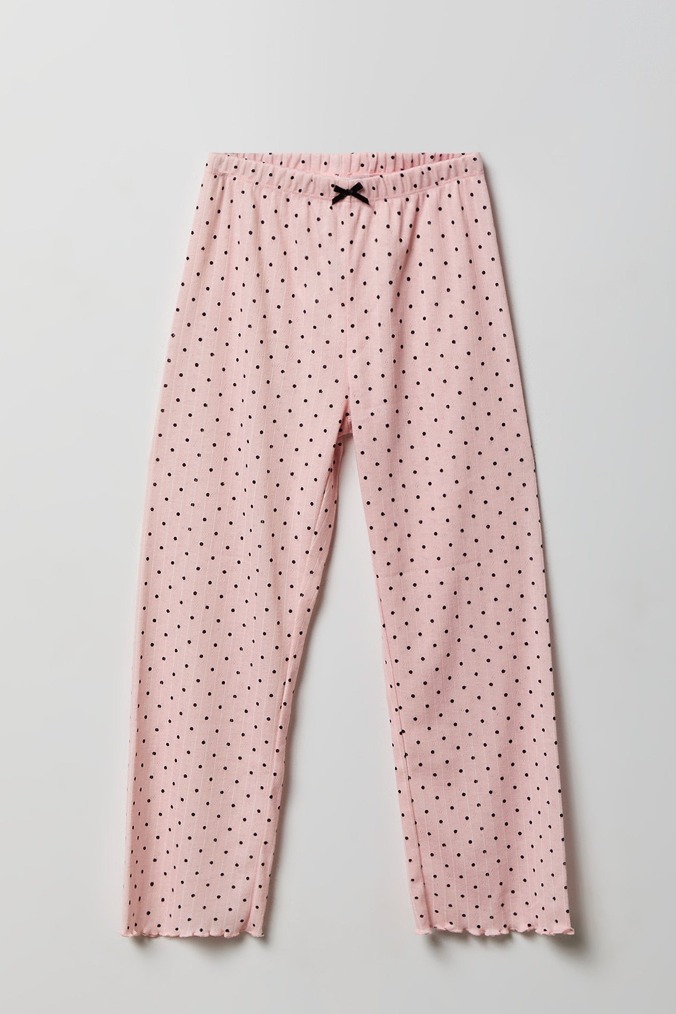 Girls Pointelle Tank & Pajama Pant Set