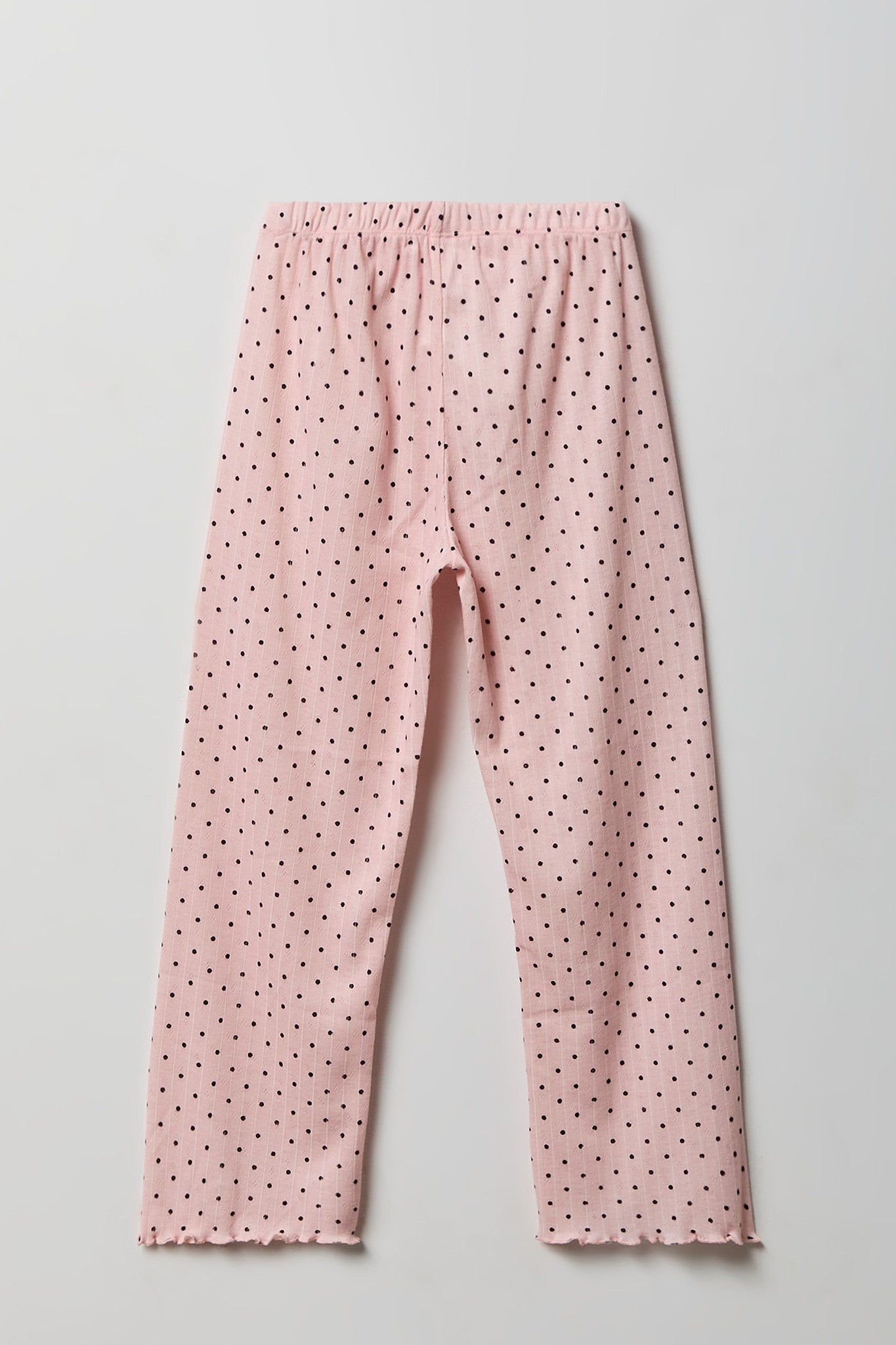 Girls Pointelle Tank & Pajama Pant Set