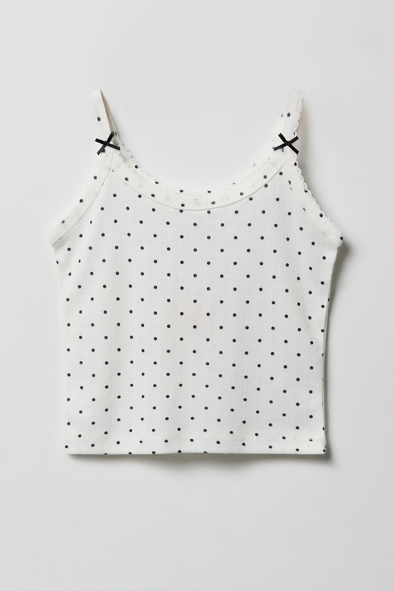 Girls Pointelle Tank & Pajama Pant Set
