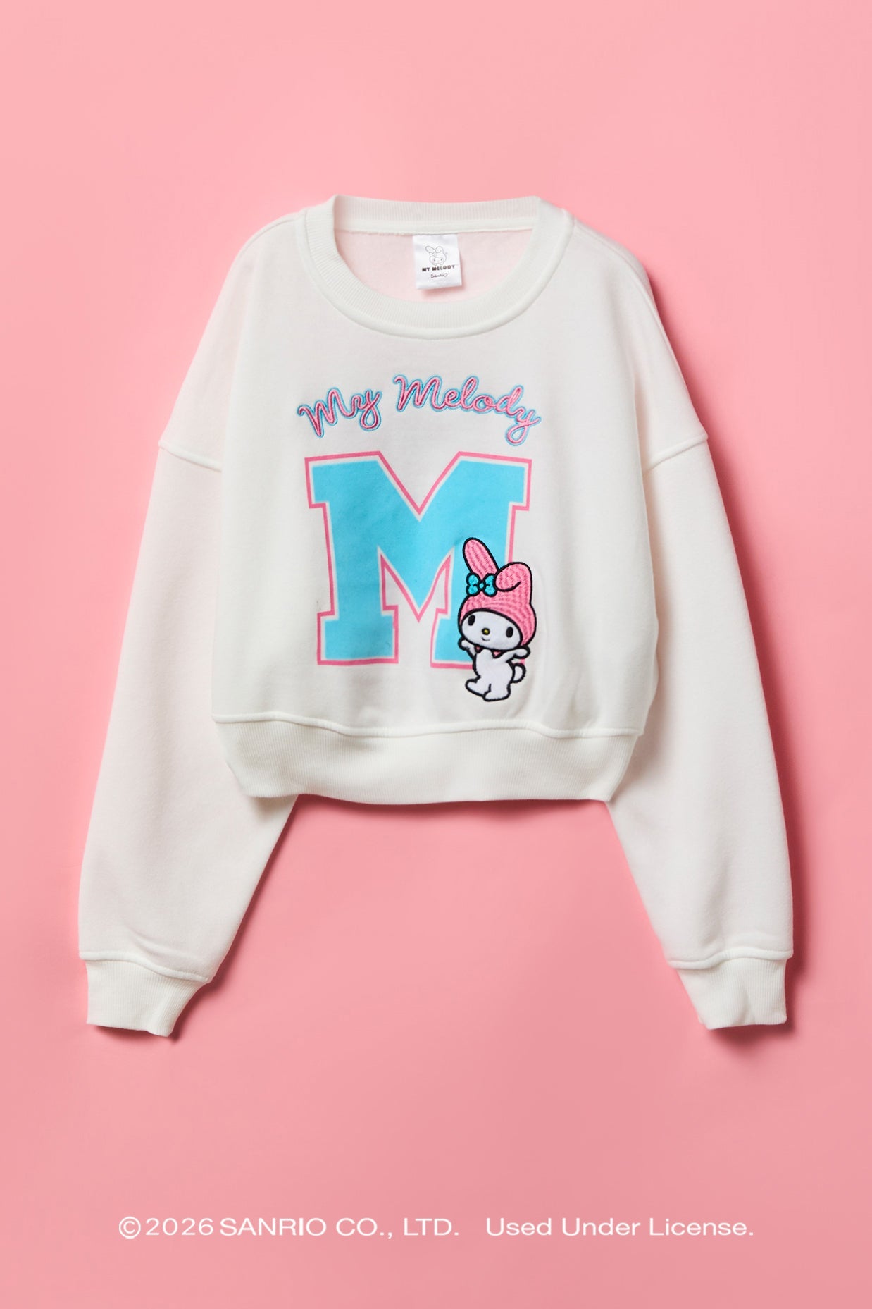 My Melody™ Girls Embroidered Fleece Sweatshirt