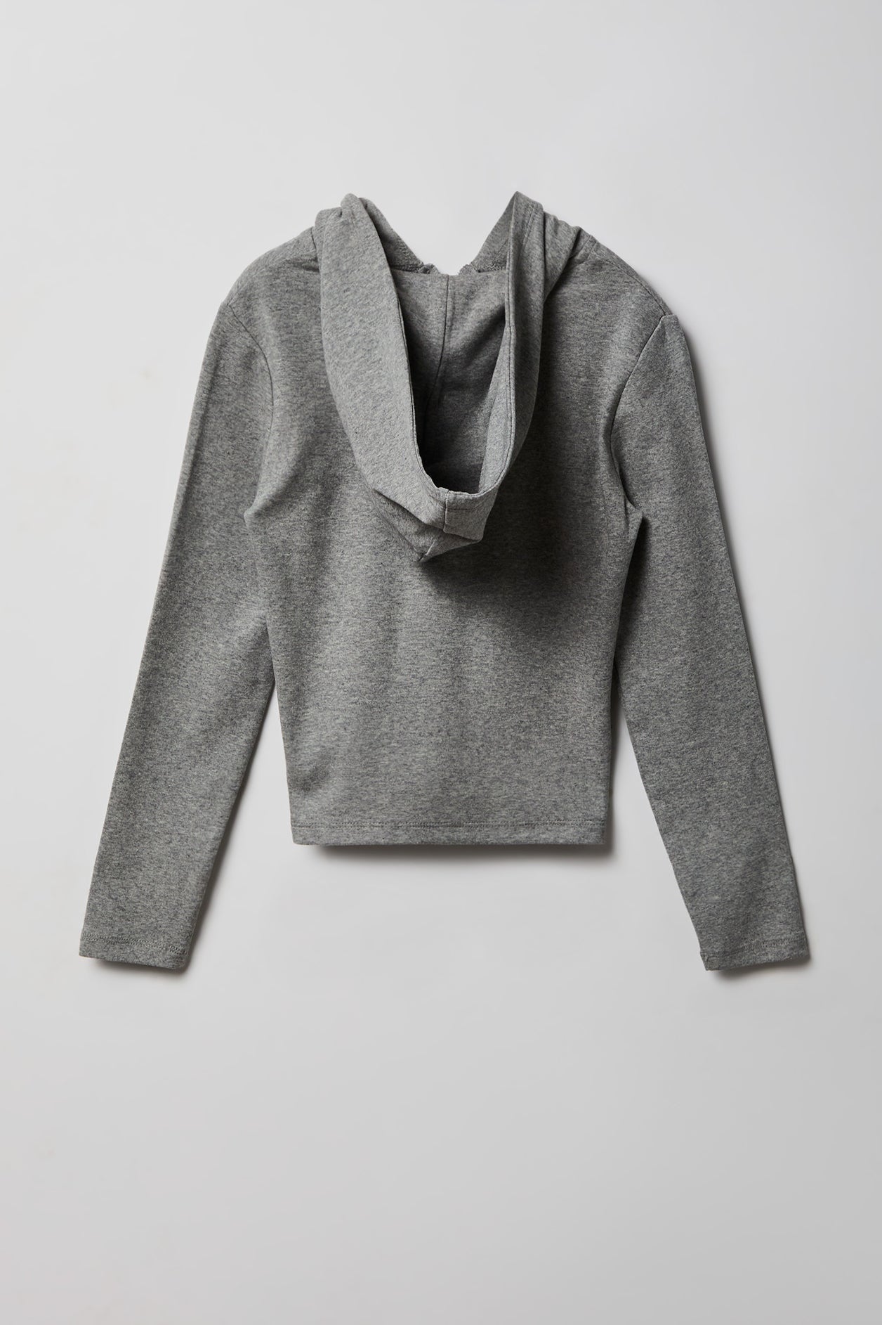 Girls Active Hooded Zip-Up Jacket