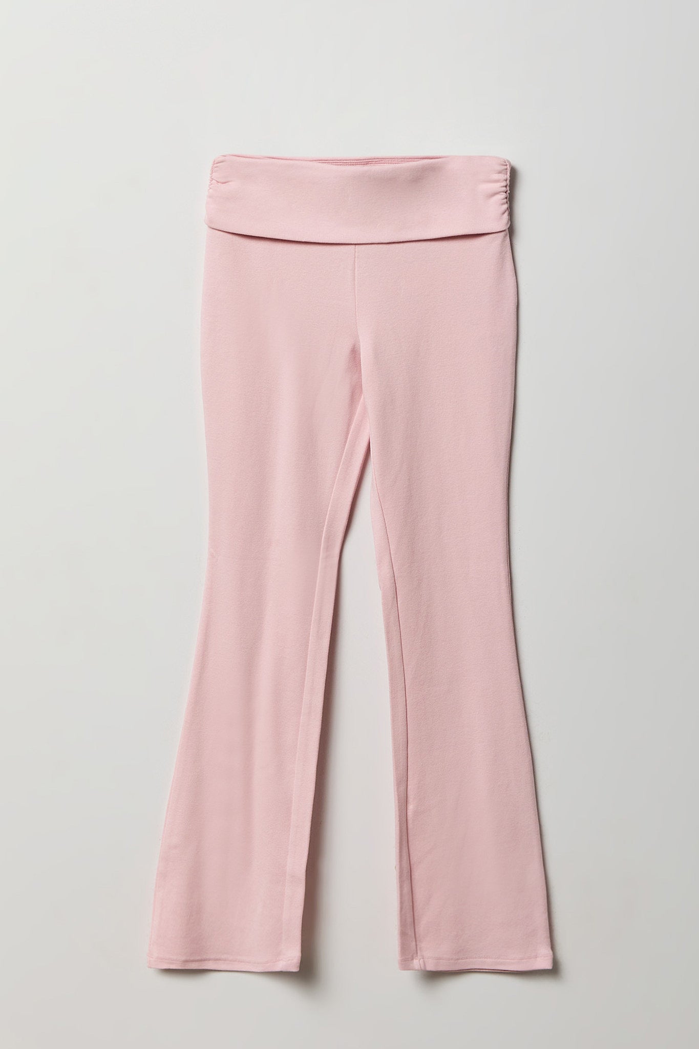Girls Active Foldover Waist Flare Leg Pant