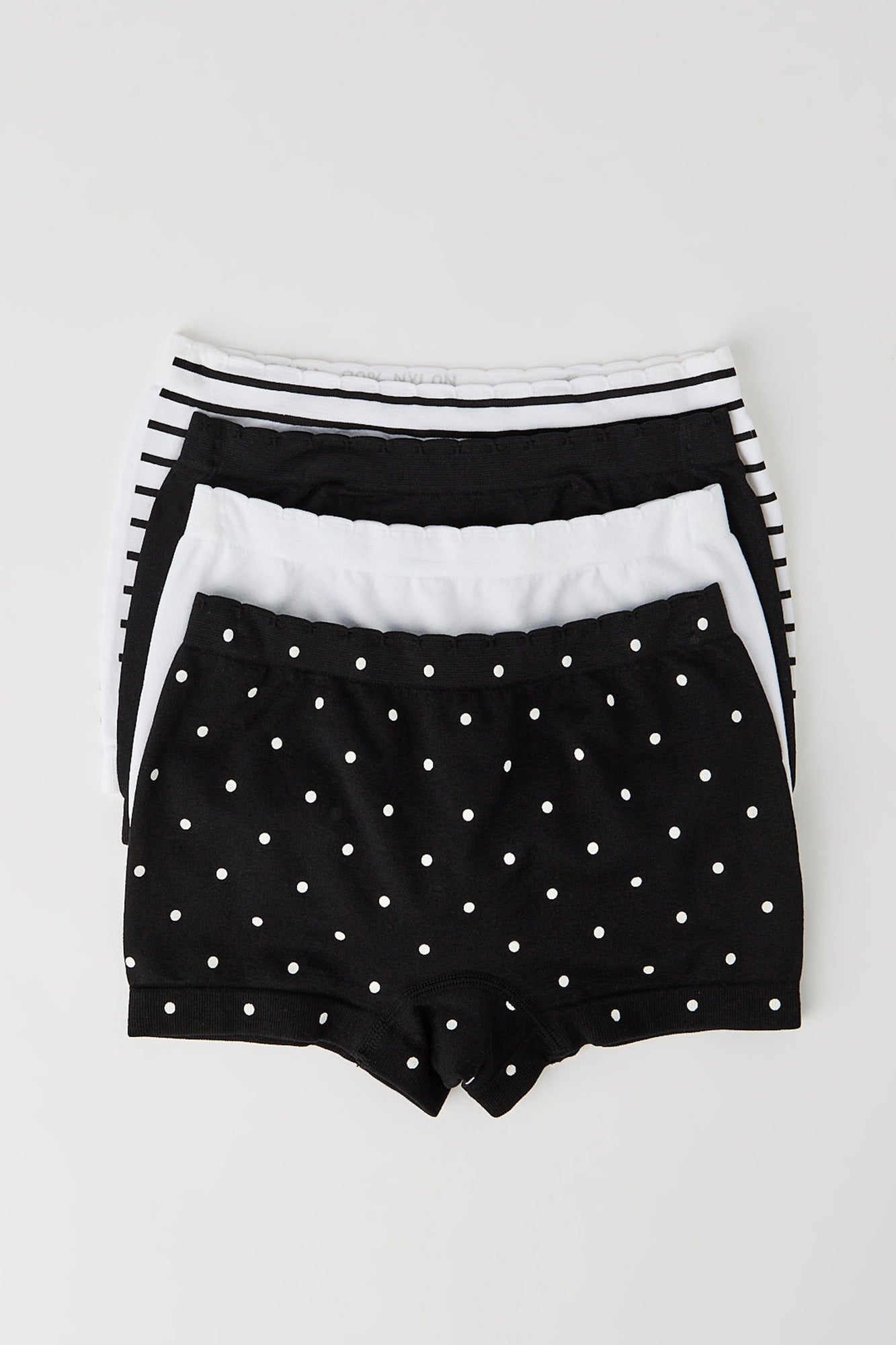 Girls Seamless Boy Short (4 Pack)