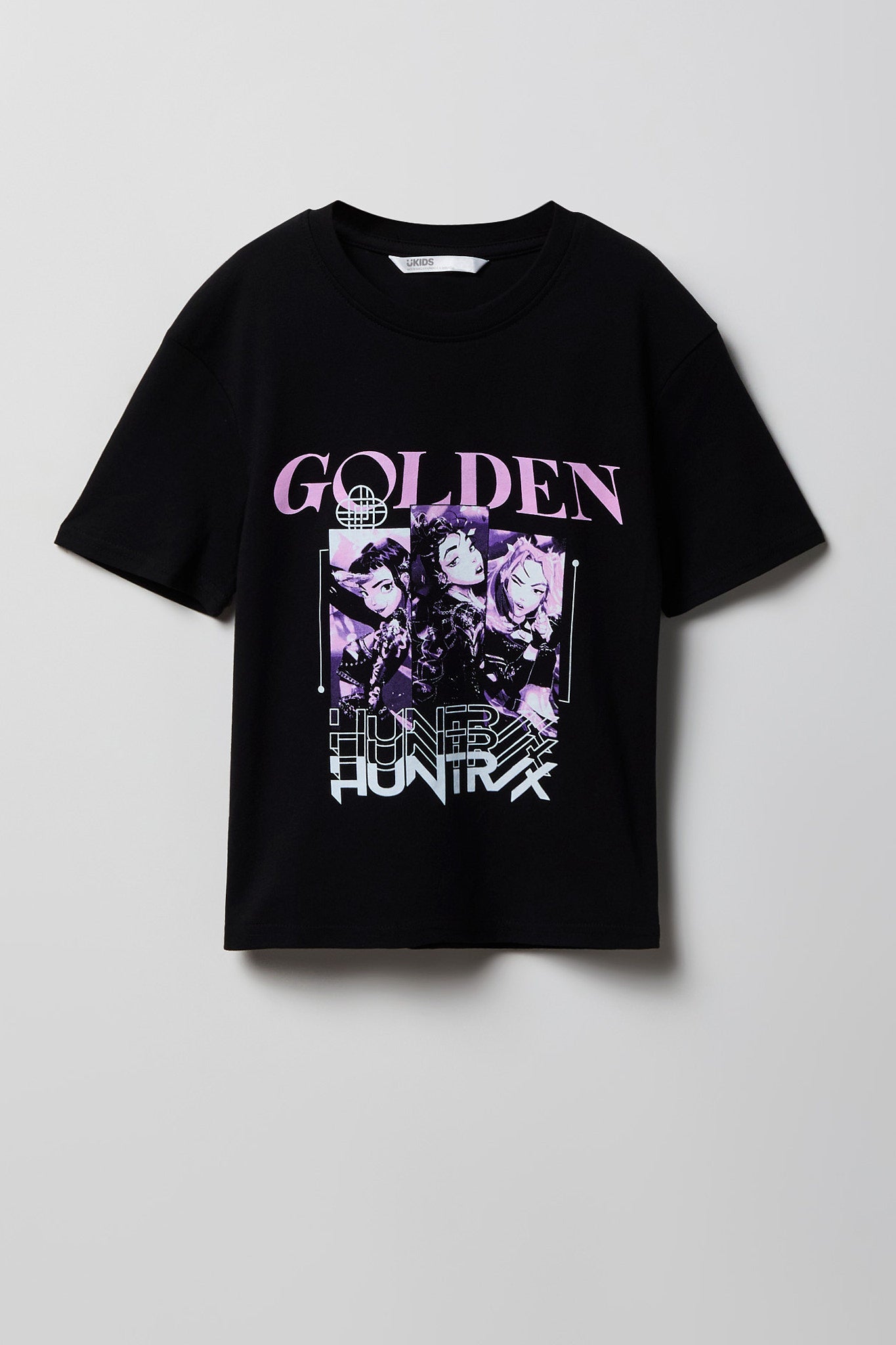 Girls Luxe Heavy Cotton KPop Demon Hunters Graphic T-Shirt