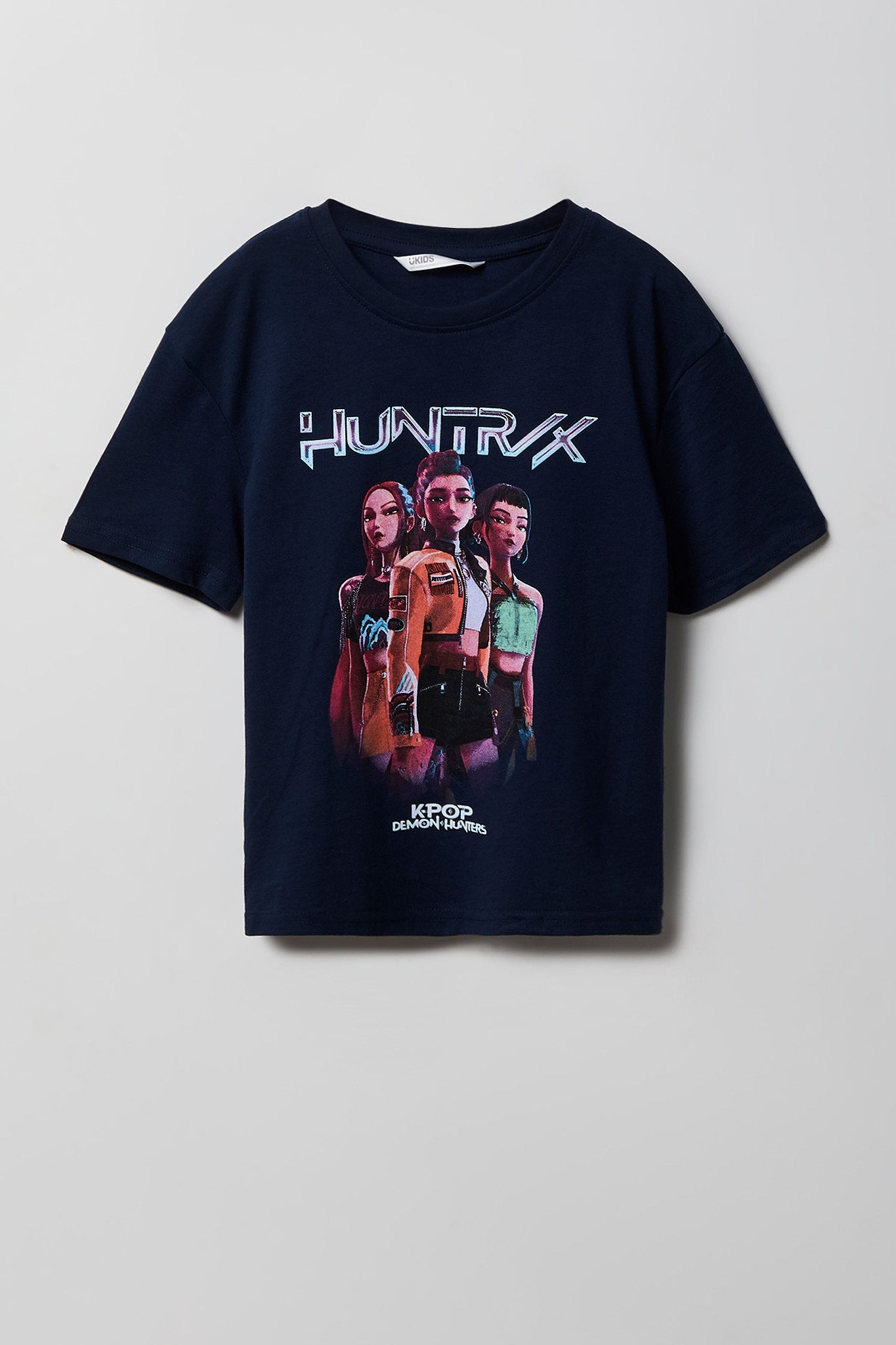 Girls Luxe Heavy Cotton KPop Demon Hunters Graphic T-Shirt