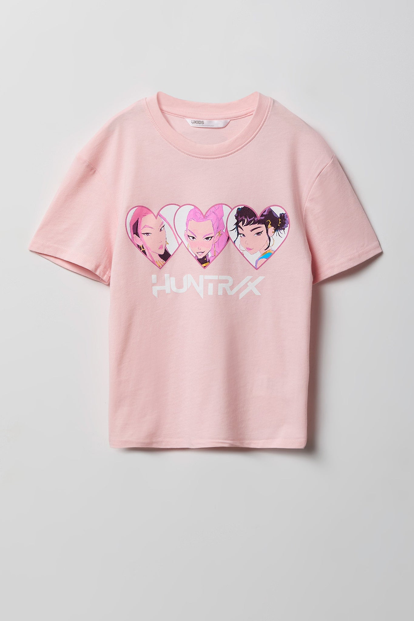 Girls Luxe Heavy Cotton KPop Demon Hunters Graphic T-Shirt