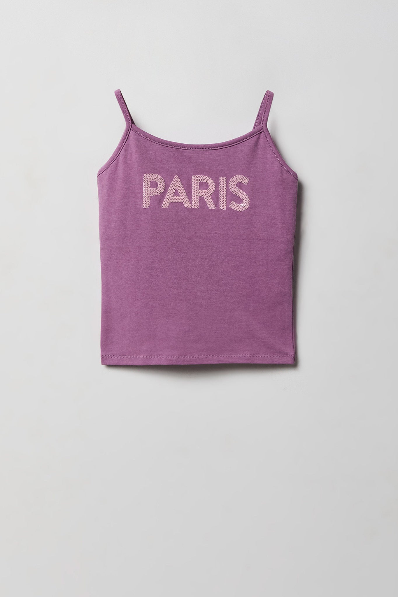 Girls Sequin Graphic Cami
