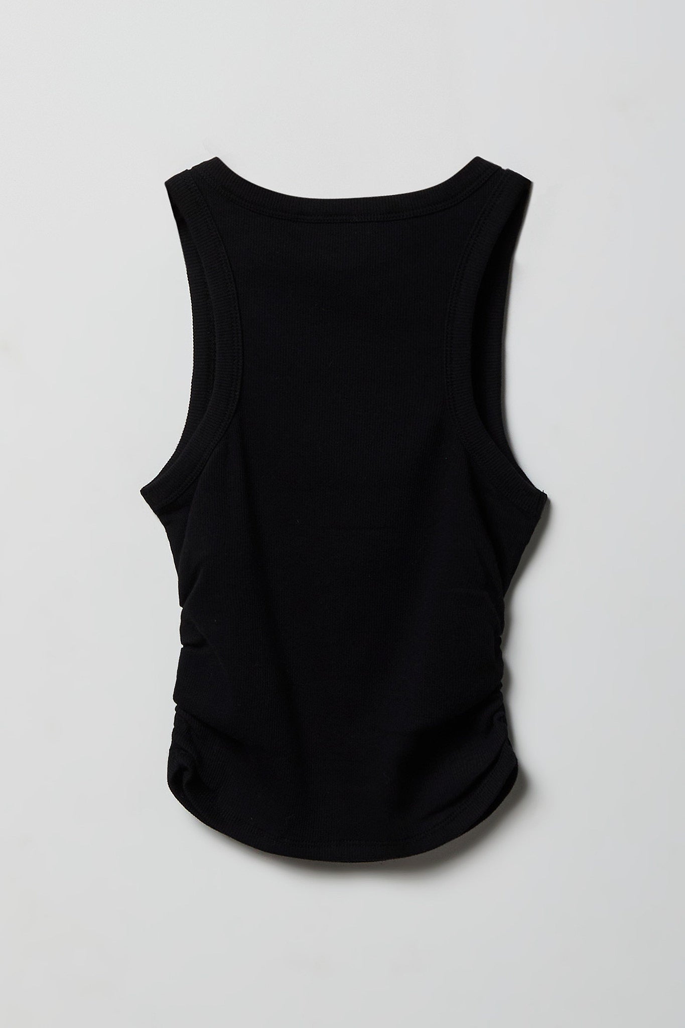 Girls Ribbed Side Cinched Tank