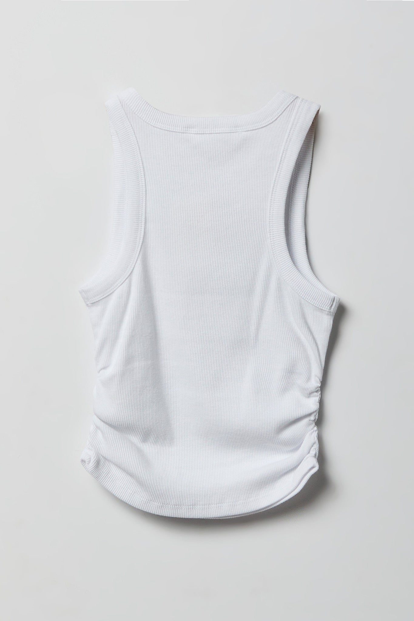 Girls Ribbed Side Cinched Tank