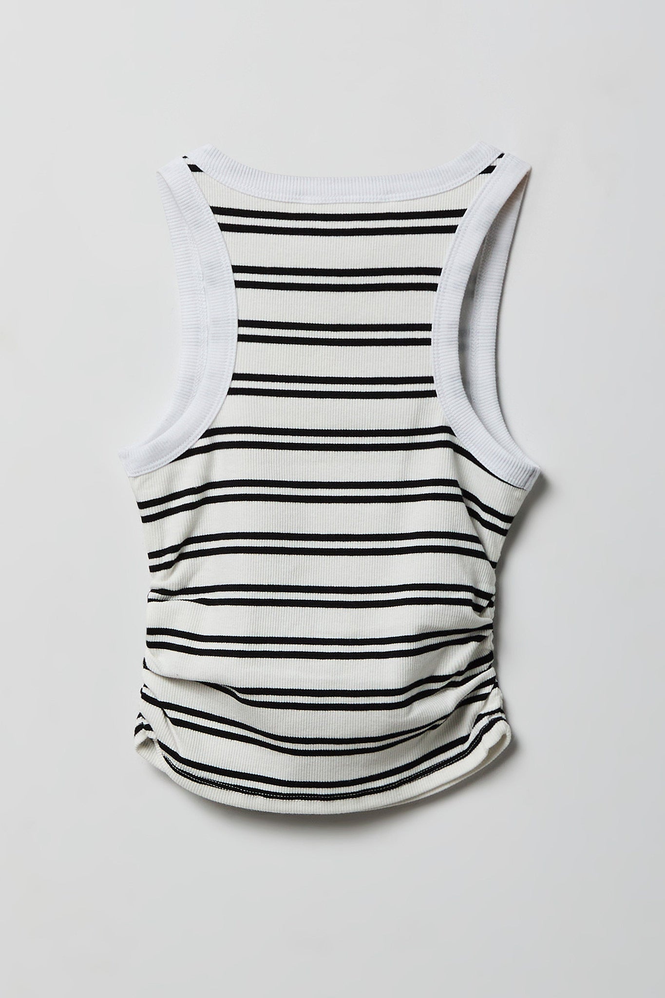 Girls Ribbed Side Cinched Tank