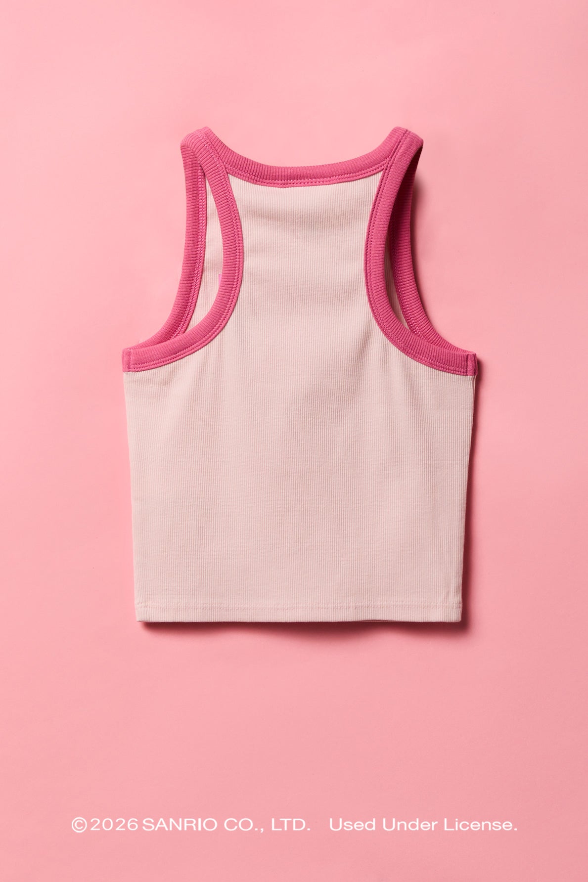 My Melody™ Girls Ribbed Ringer Tank