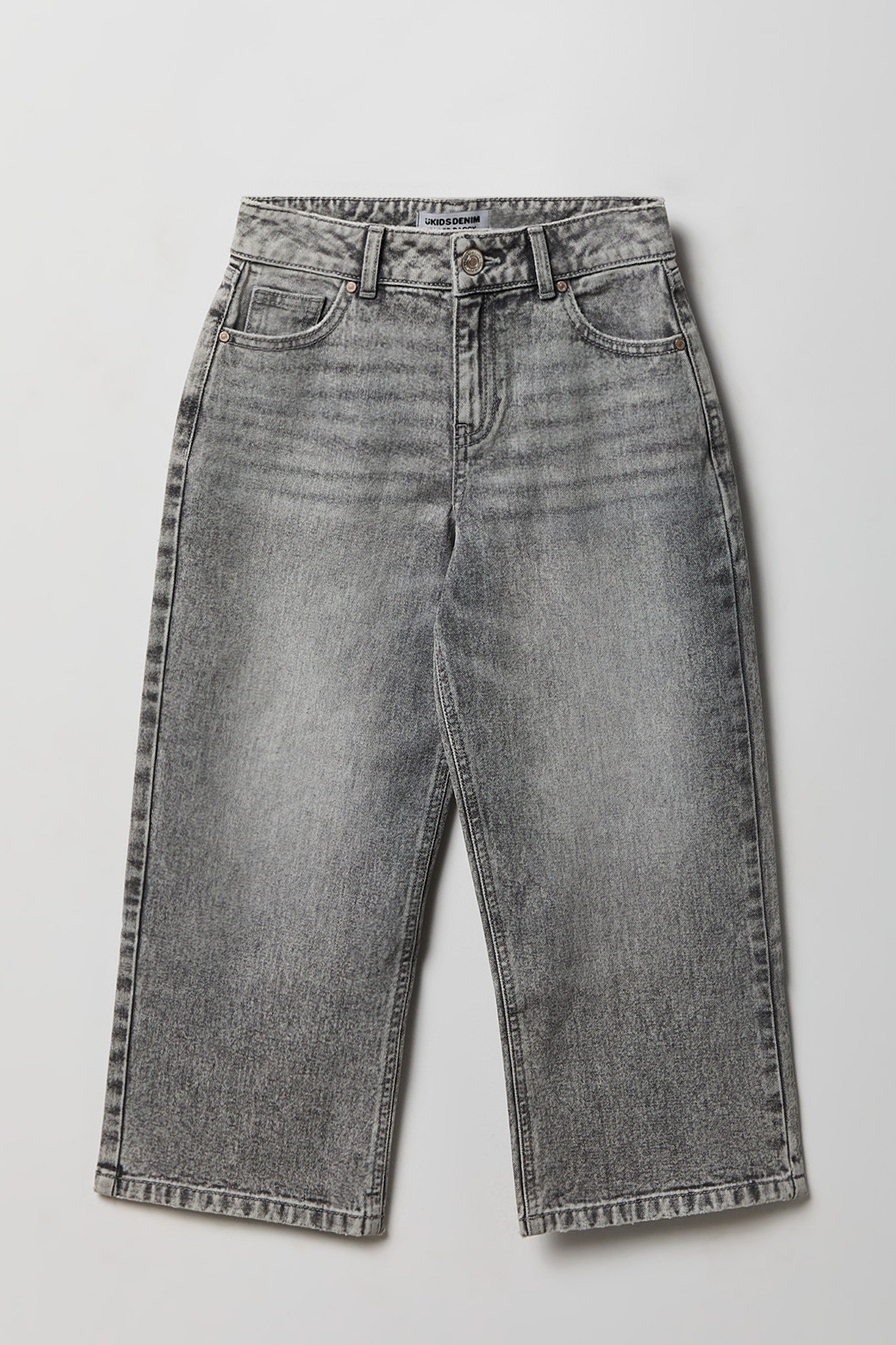 Girls Mid Rise Super Baggy Jean