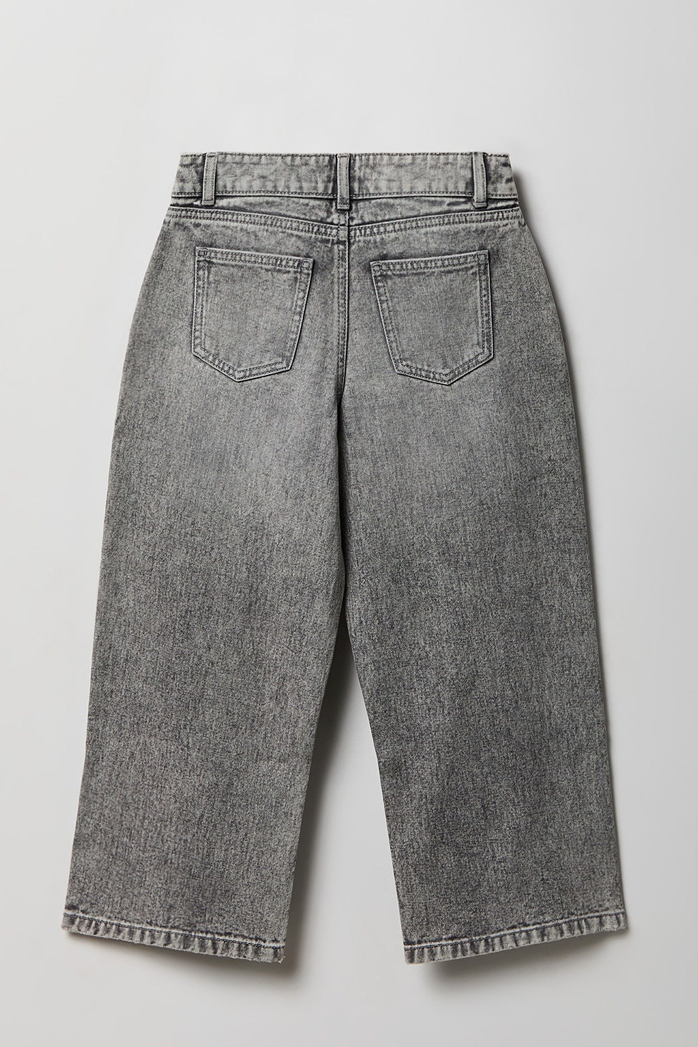 Girls Mid Rise Super Baggy Jean