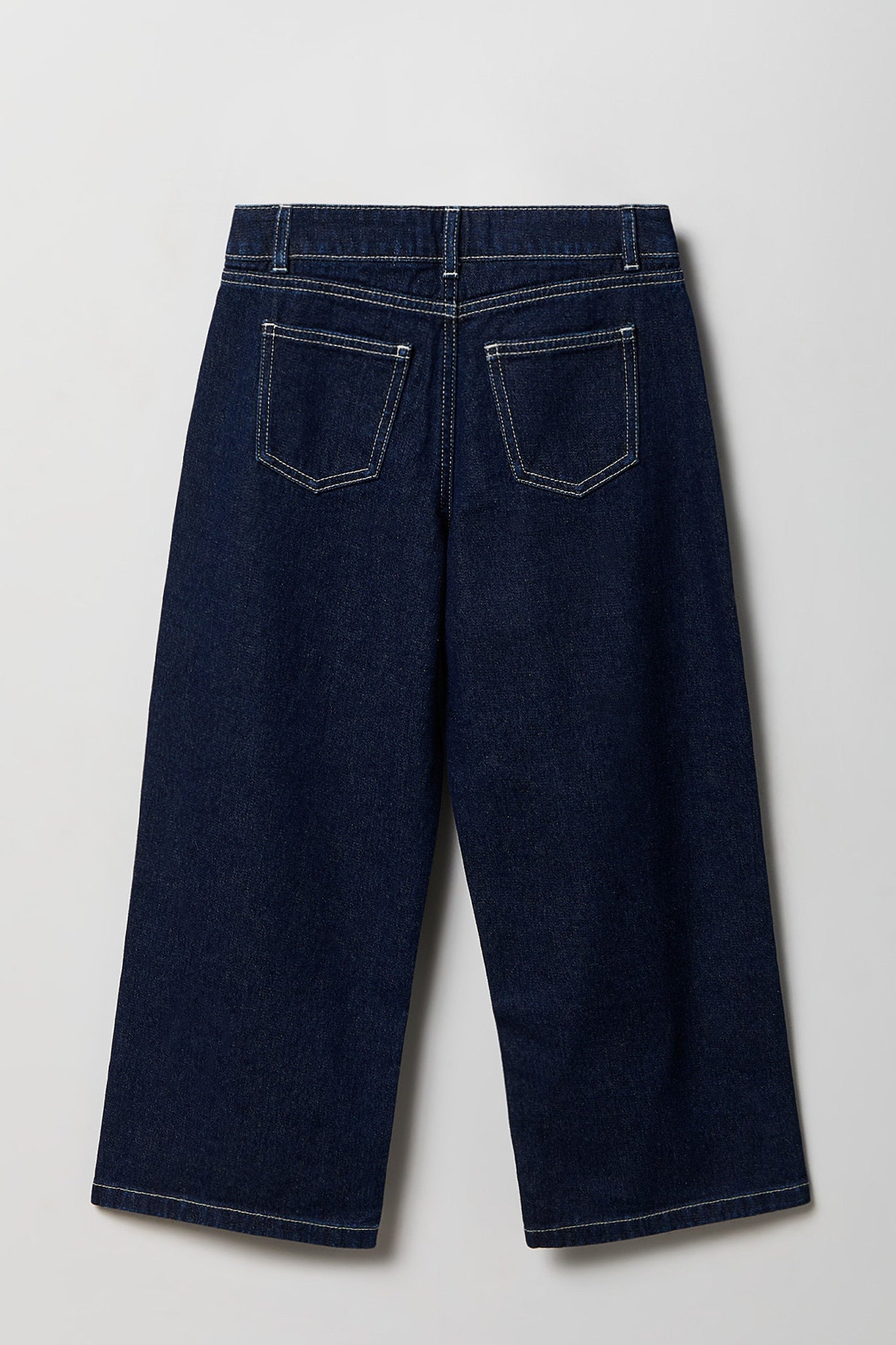 Girls Mid Rise Super Baggy Jean