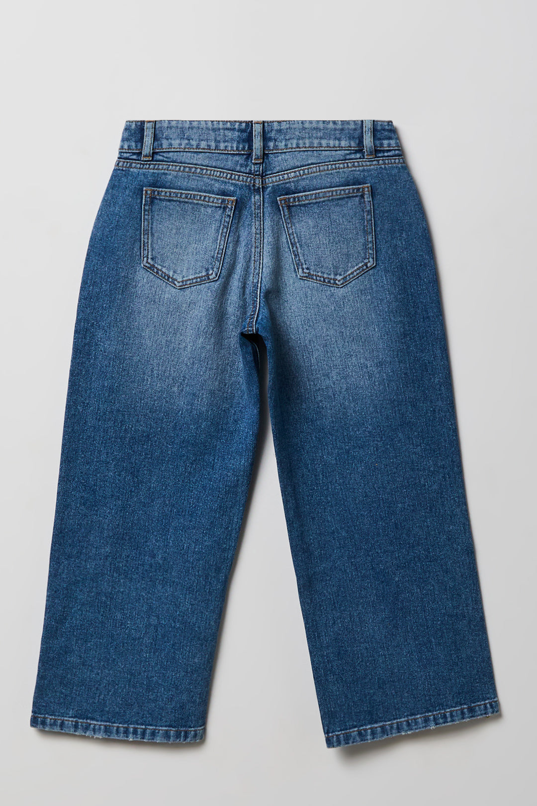Girls Mid Rise Super Baggy Medium Jean
