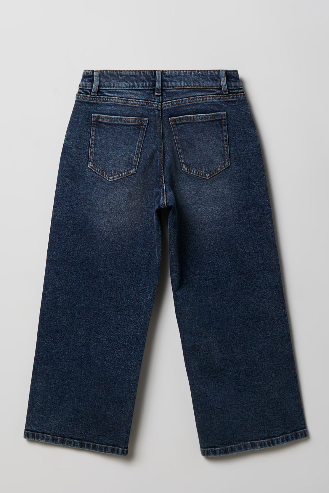 Girls Stretch Mid Rise Super Baggy Jean
