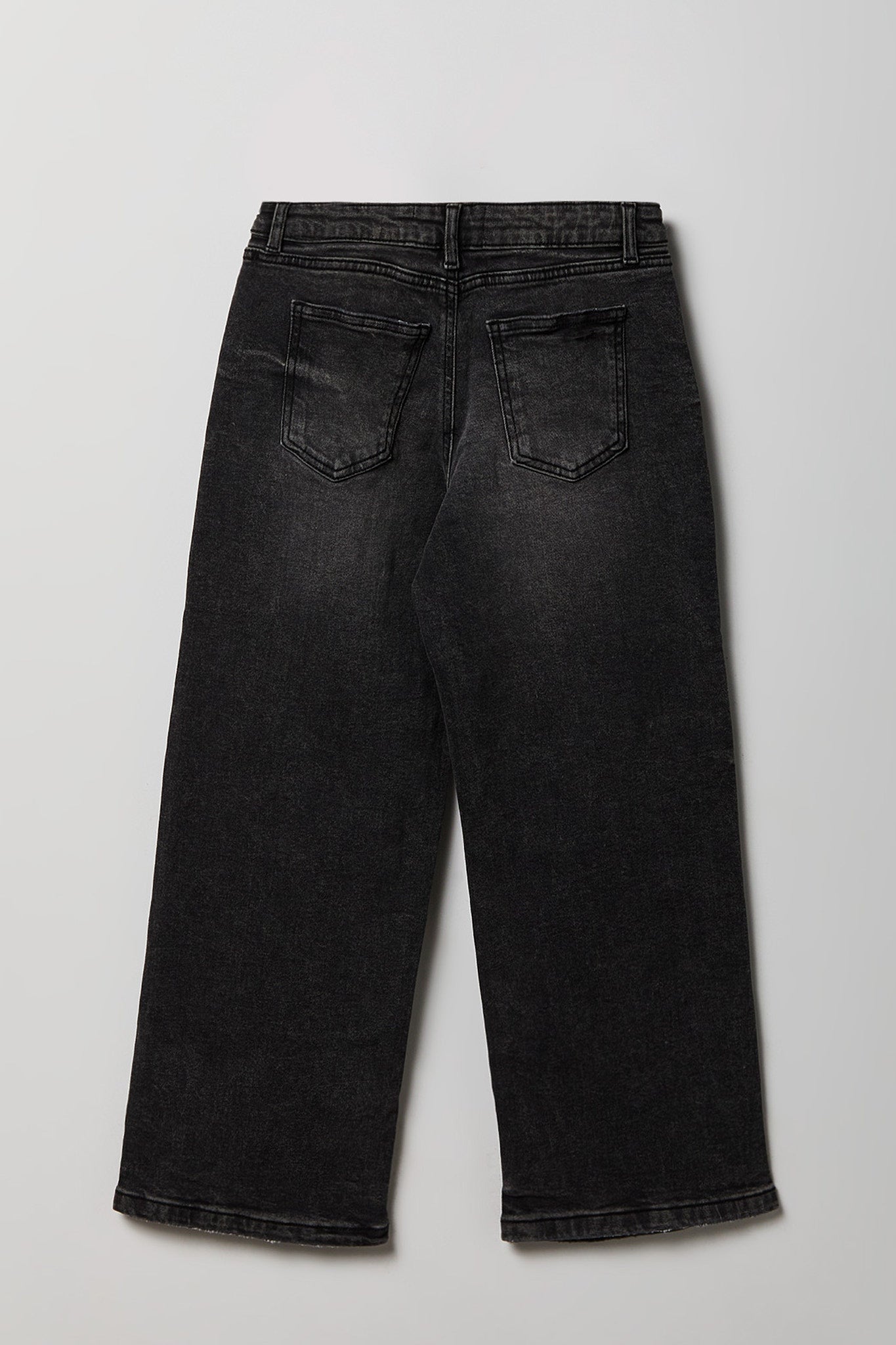 Girls Stretch Mid Rise Super Baggy Jean