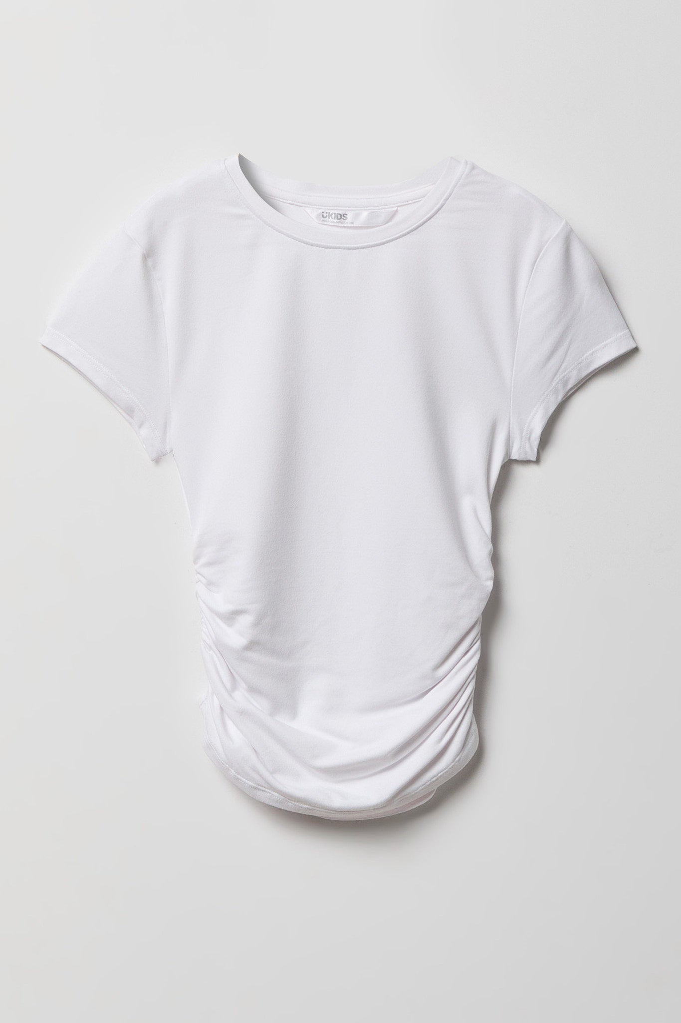 Girls Luxe Heavy Contour Cinched T-Shirt