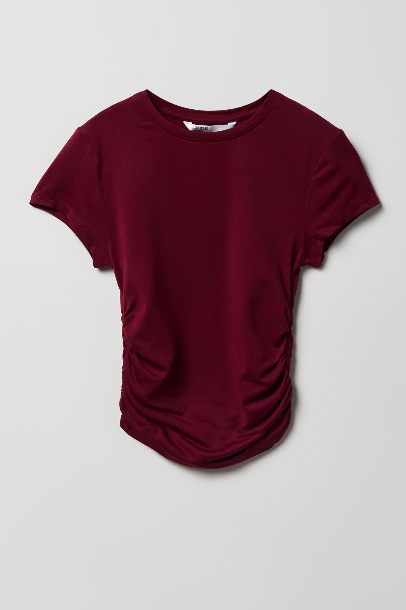 Girls Luxe Heavy Contour Cinched T-Shirt