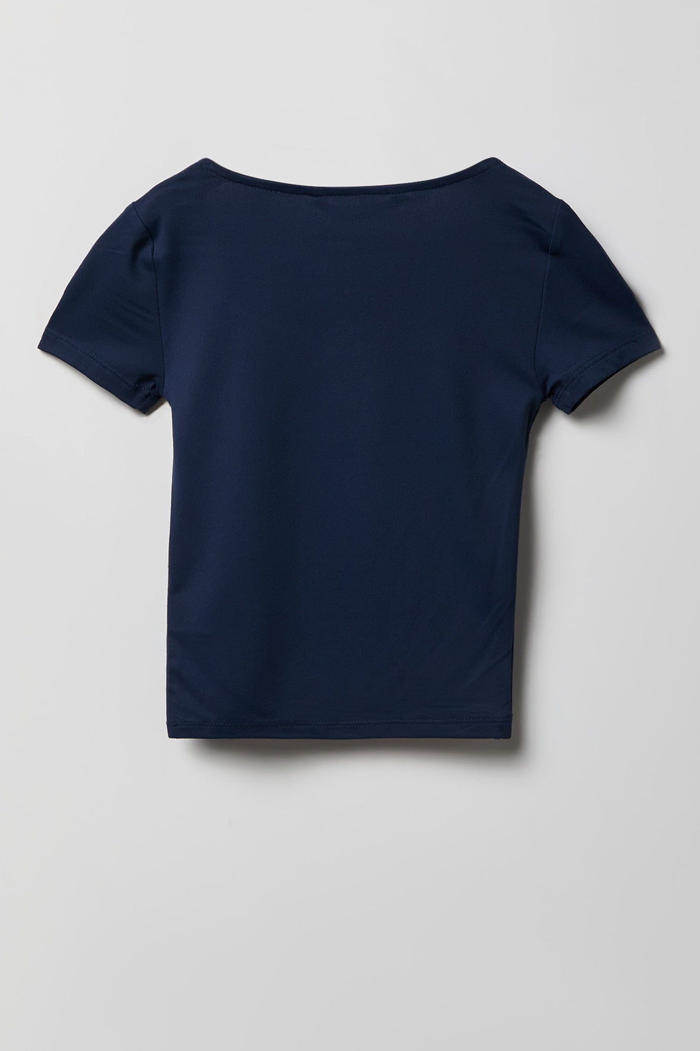 Girls Luxe Heavy Contour Square Neck T-Shirt