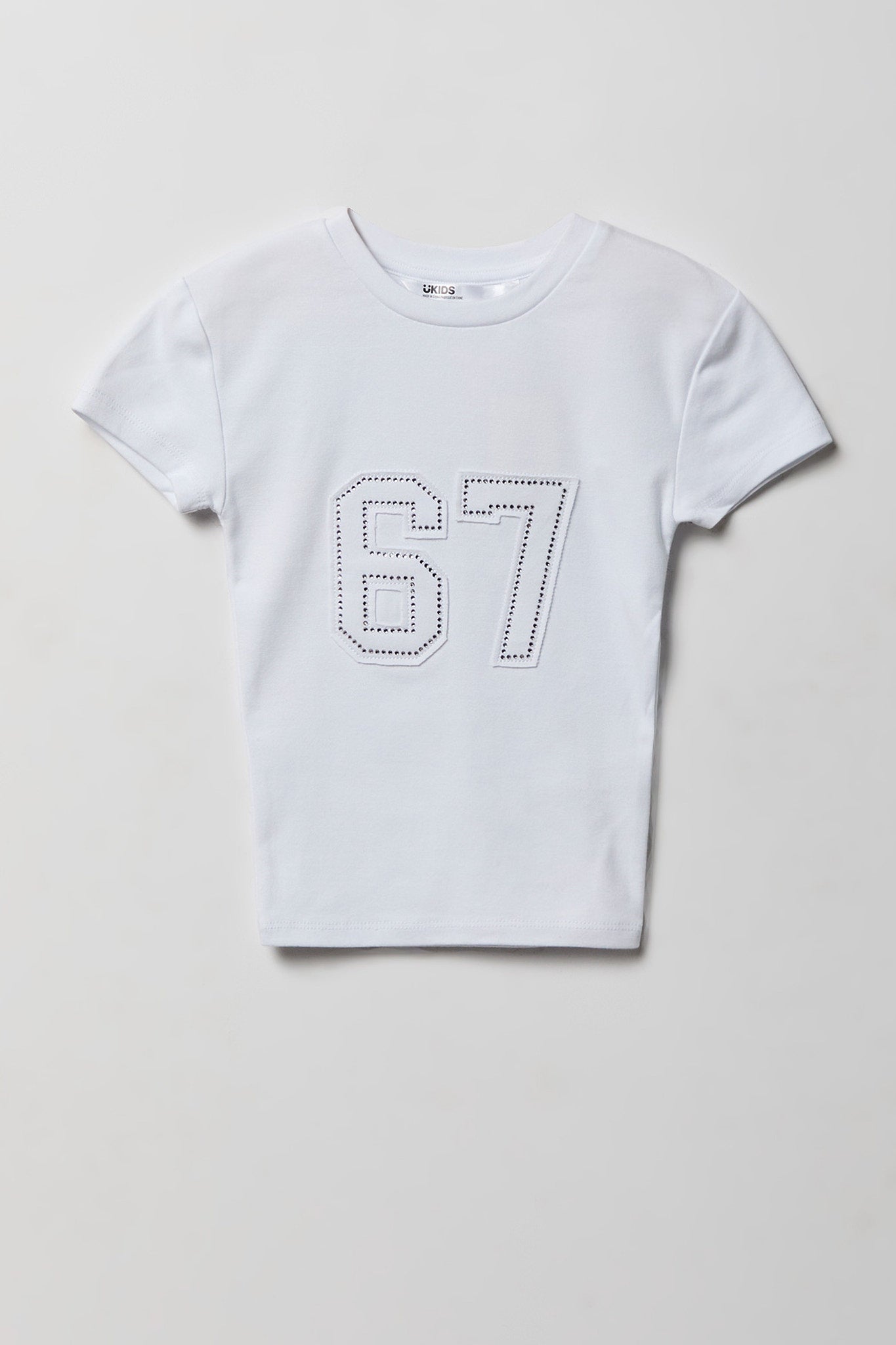 Girls Embellished Graphic T-Shirt