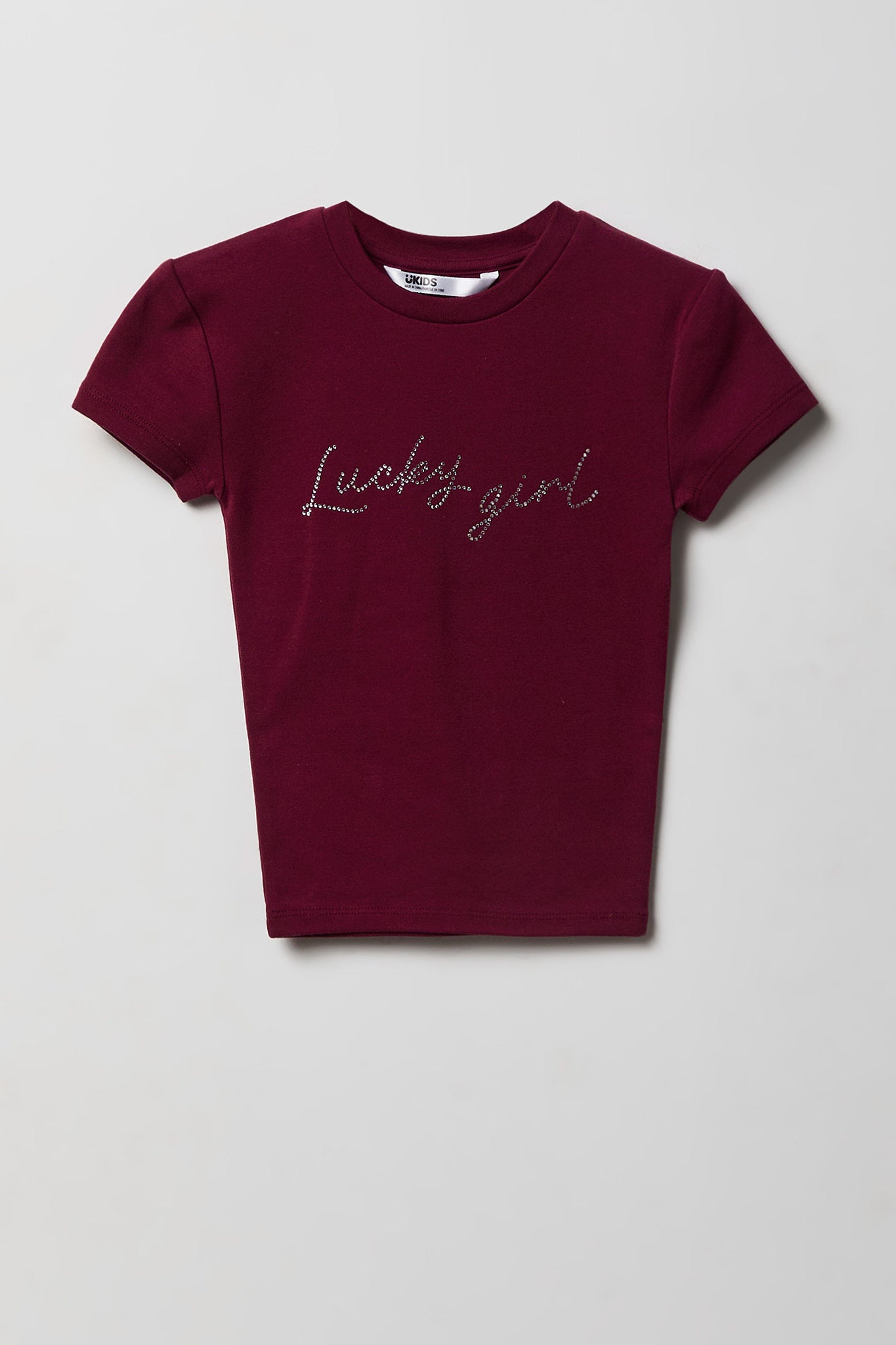 Girls Embellished Graphic T-Shirt
