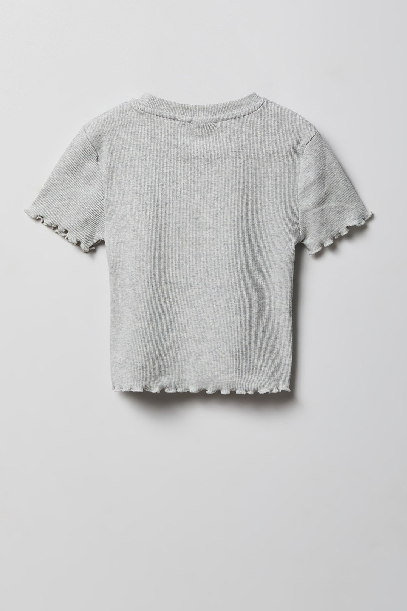 Girls Peanuts Snoopy Rhinestone Ribbed T-Shirt
