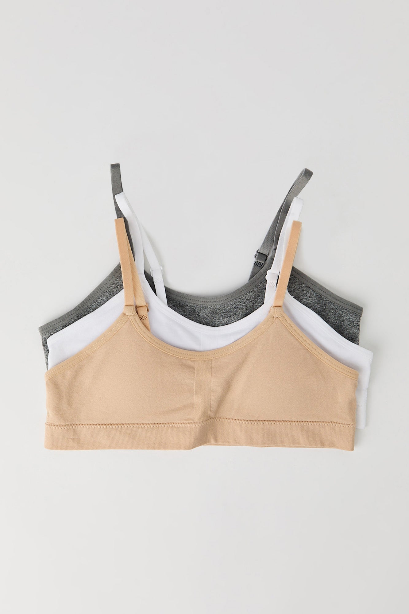 Girls Seamless Bralette (3 Pack)