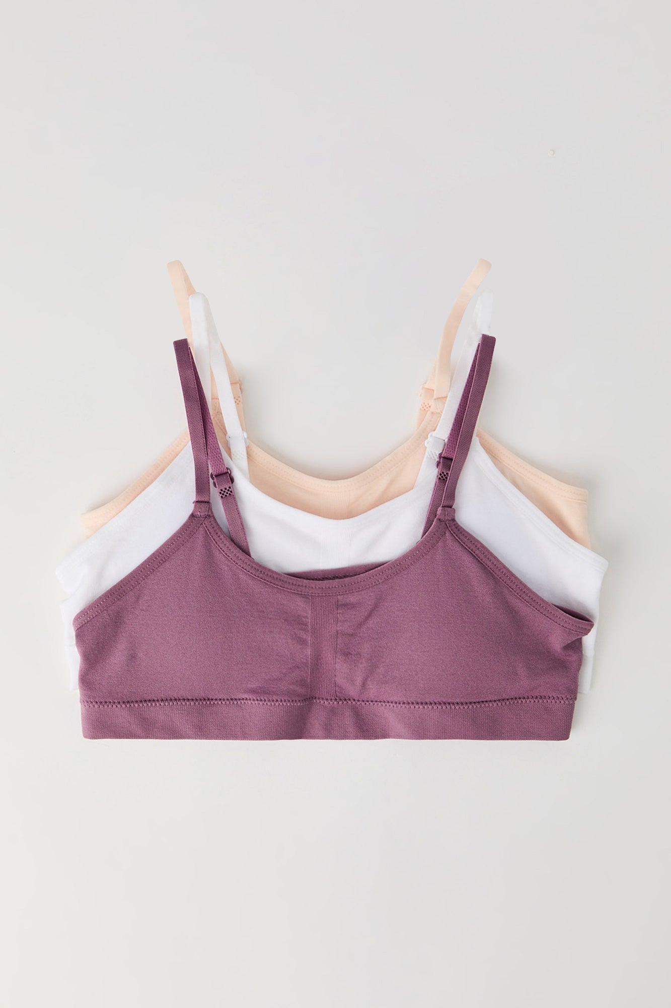 Girls Seamless Bralette (3 Pack)