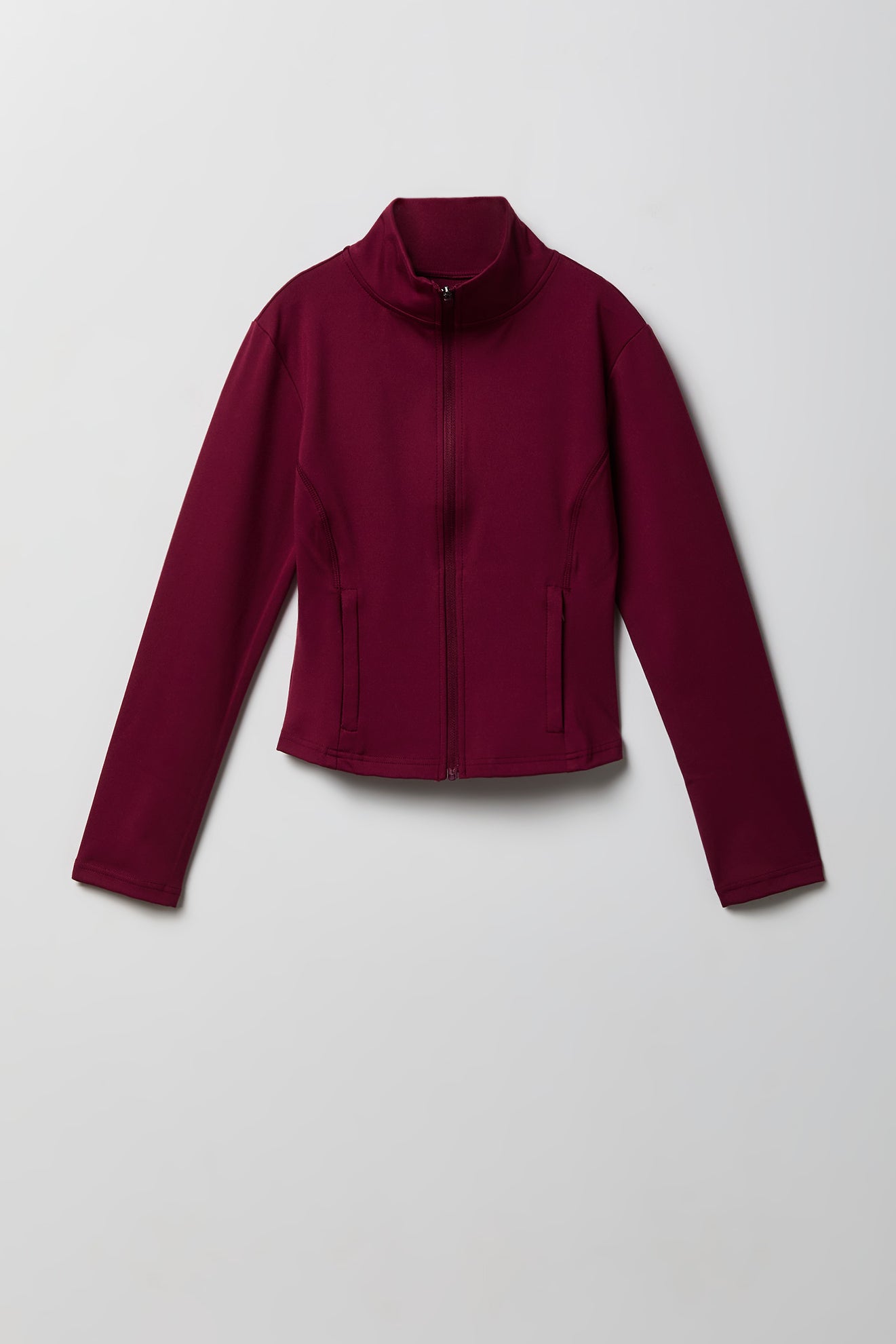 Girls Active High Density Zip-Up Jacket