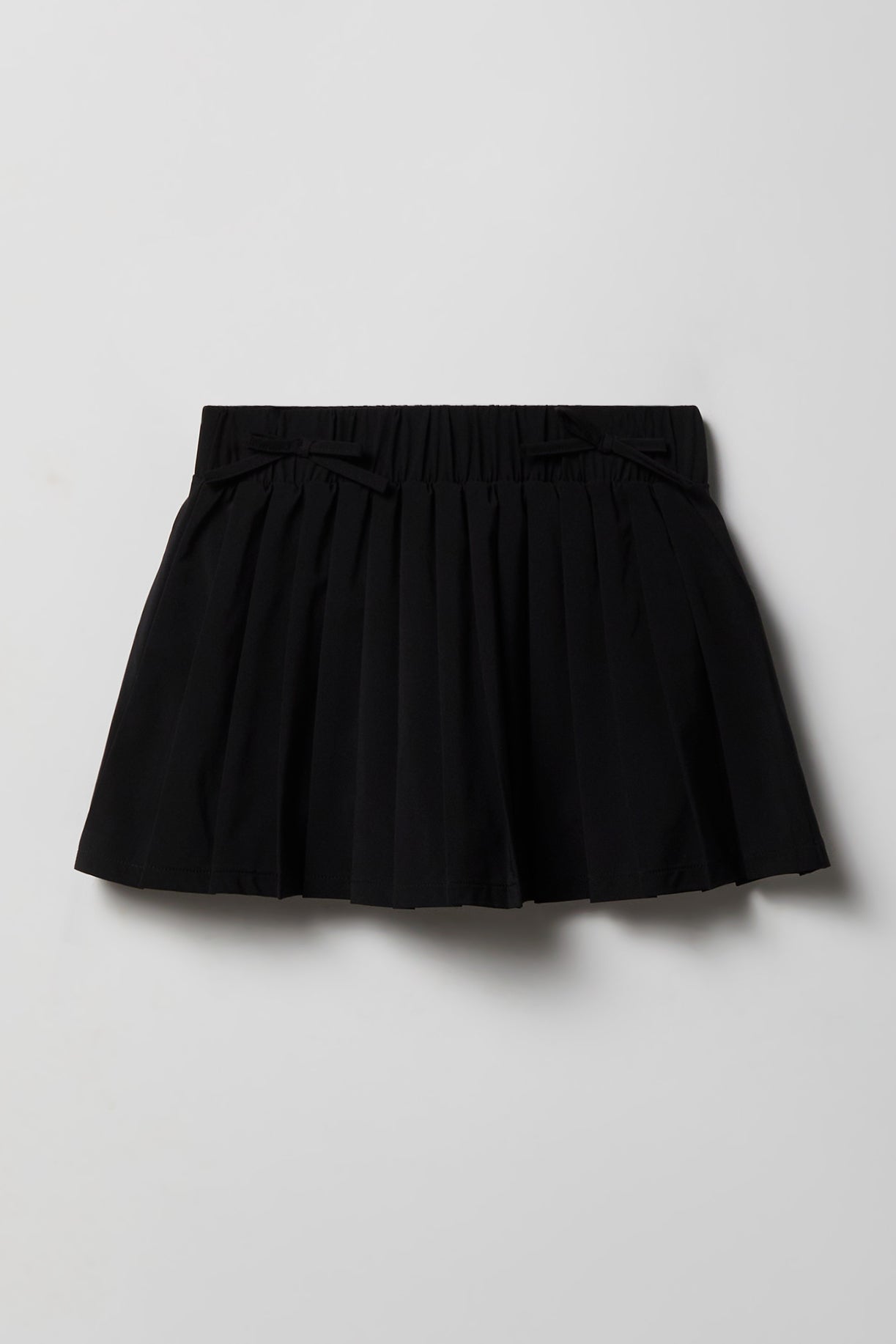 Girls Active Bow Pleated Skort