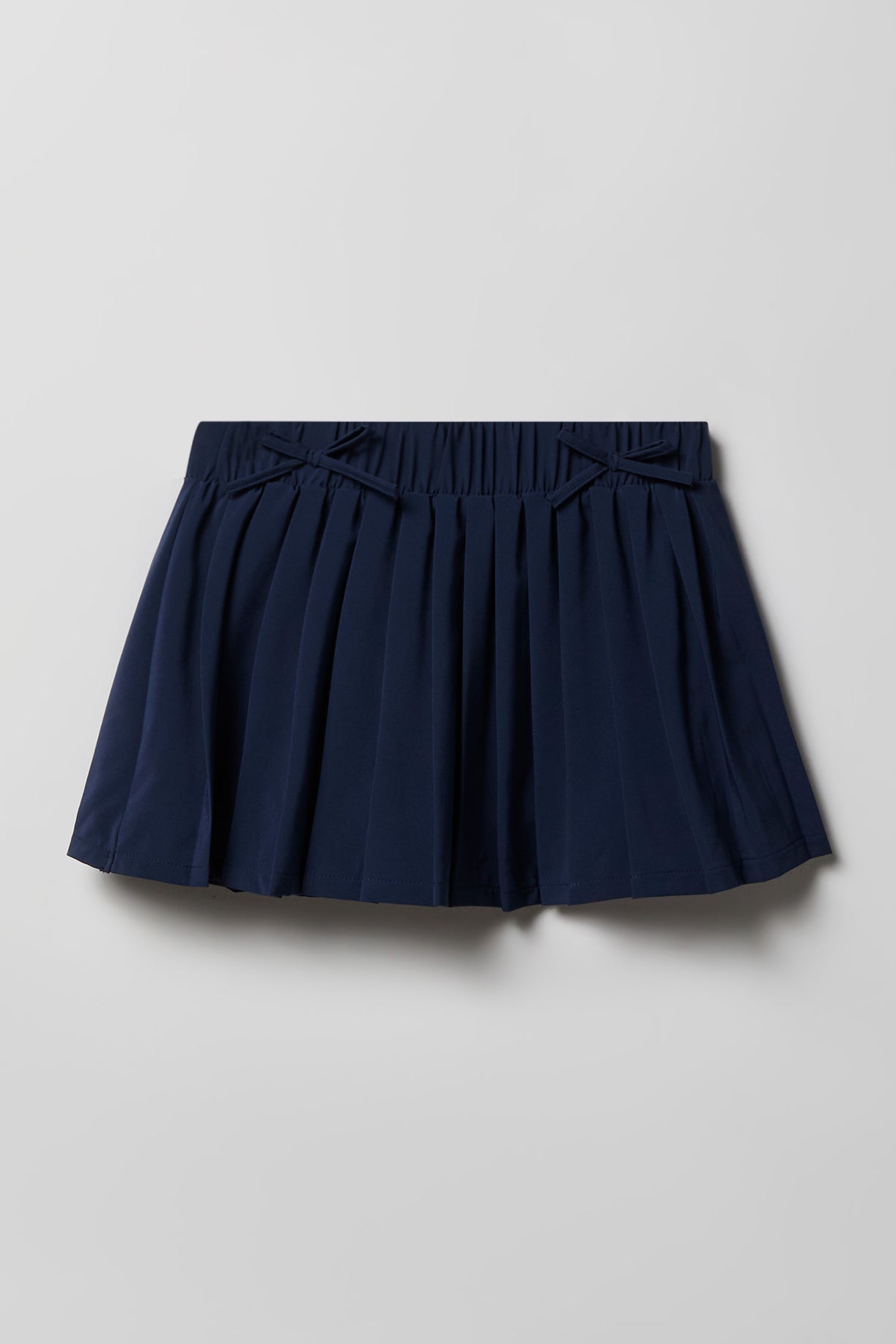 Girls Active Bow Pleated Skort