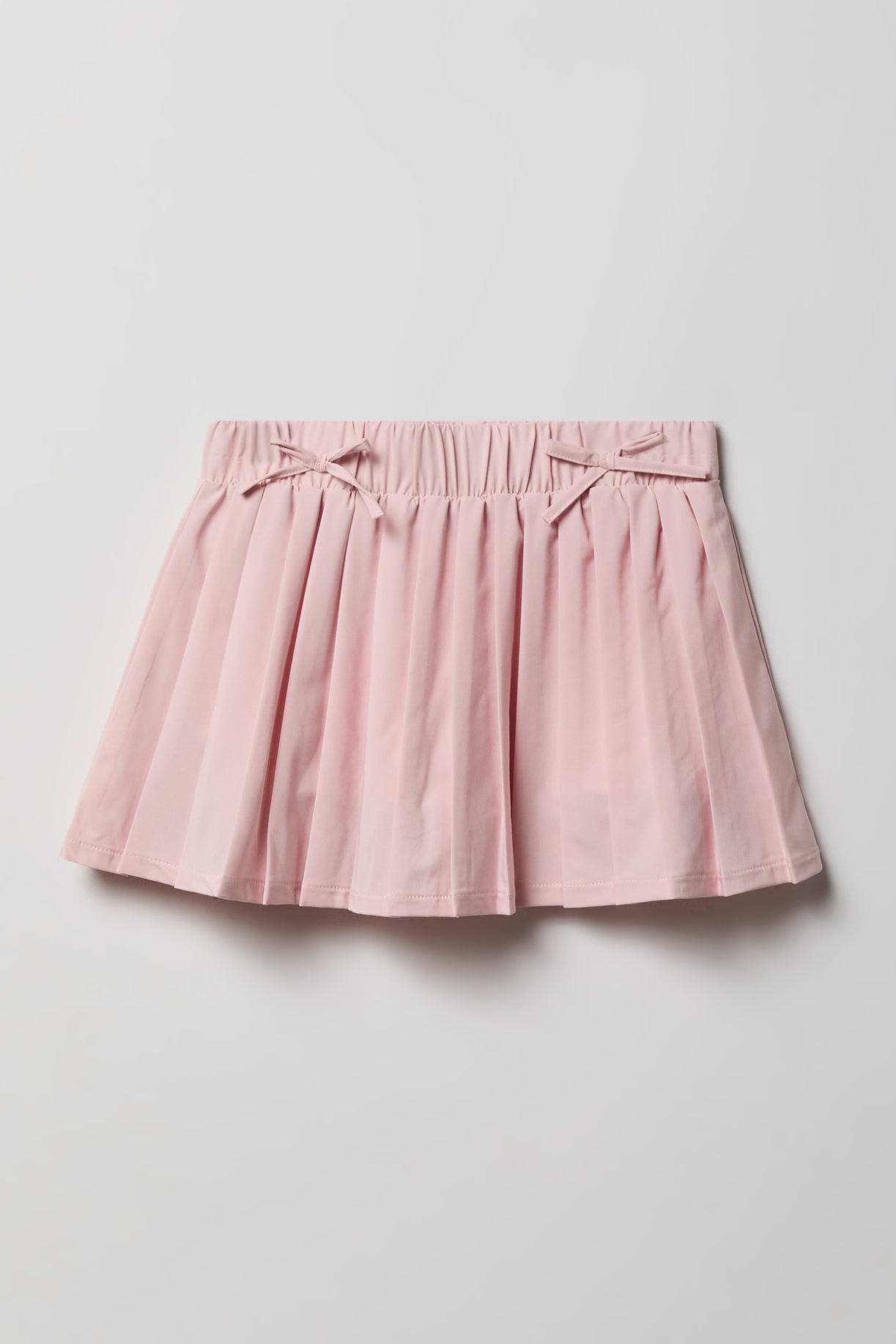 Girls Active Bow Pleated Skort