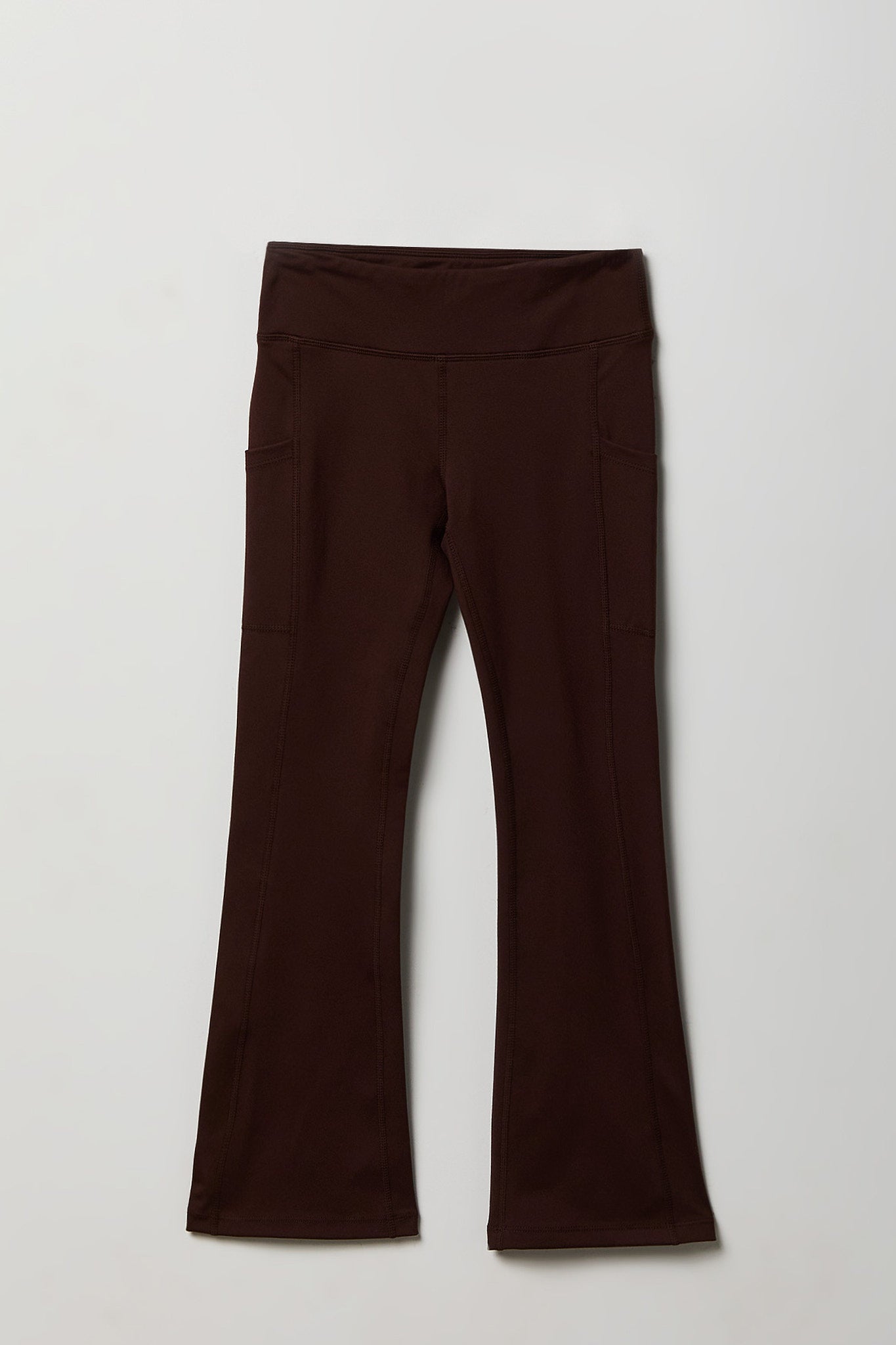 Girls Active Side Pocket Flare Pant