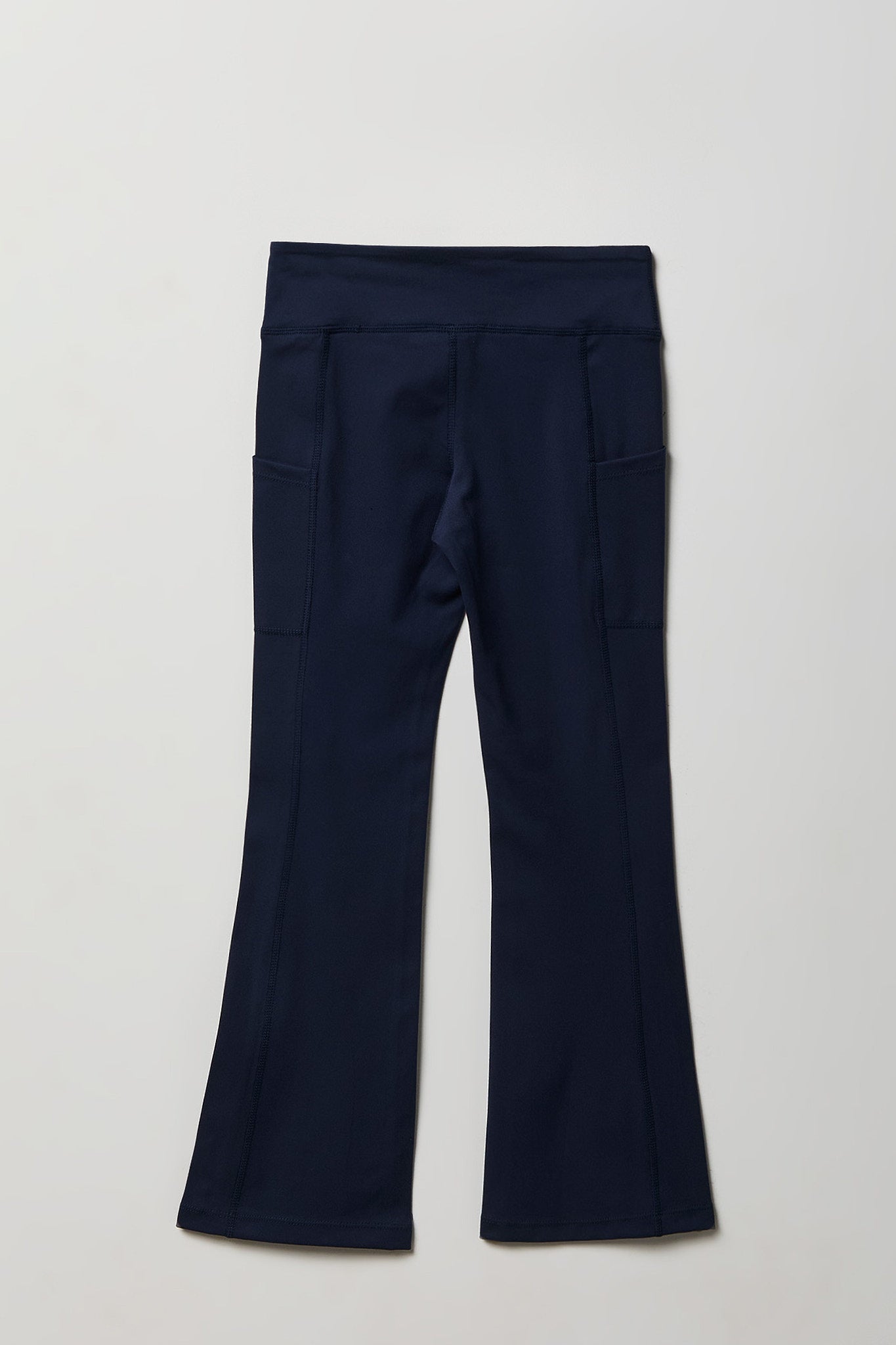 Girls Active Side Pocket Flare Pant