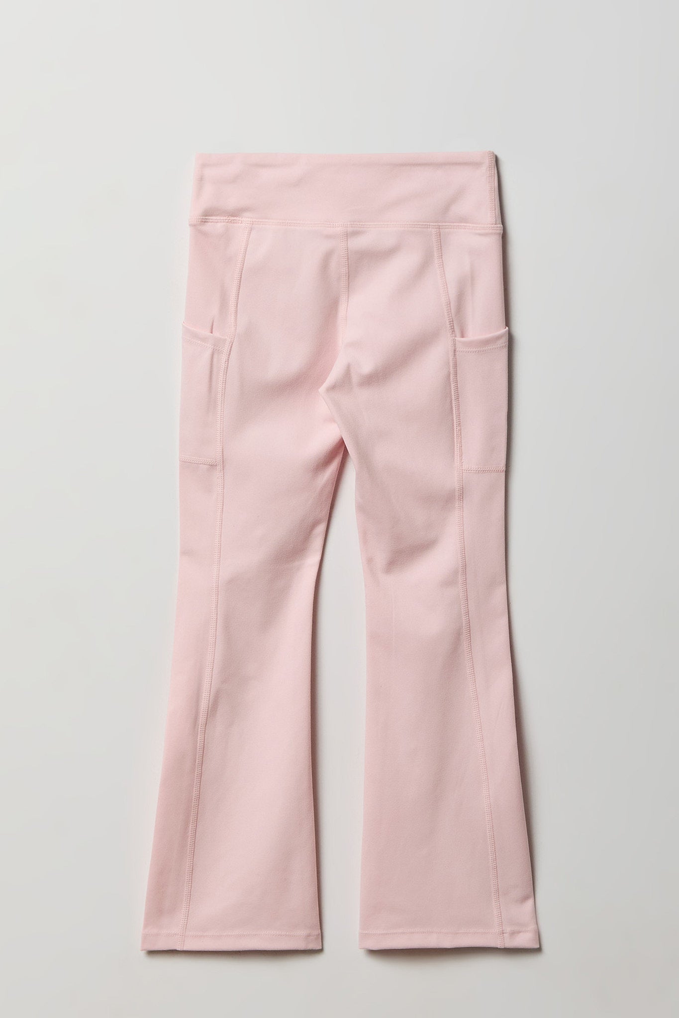Girls Active Side Pocket Flare Pant