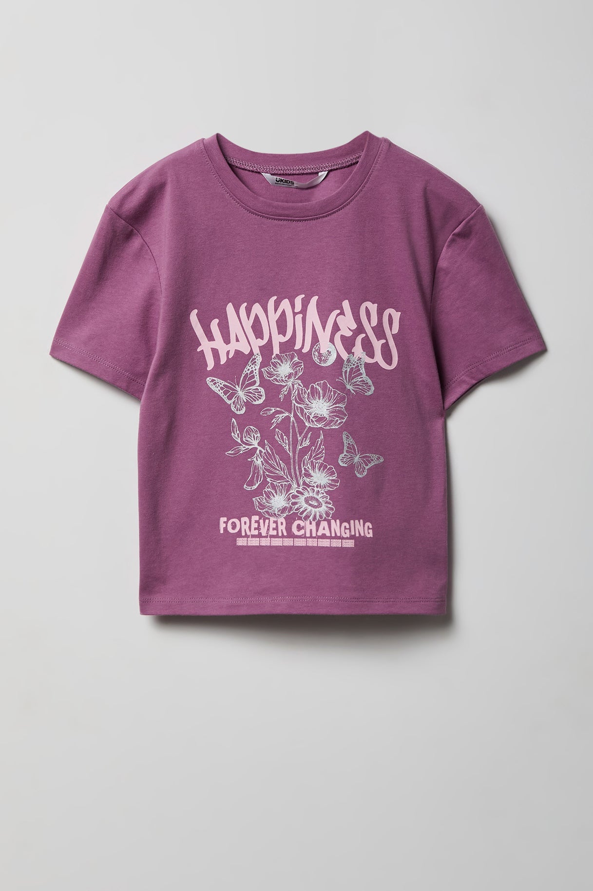 Girls Luxe Heavy Cotton Graphic T-Shirt